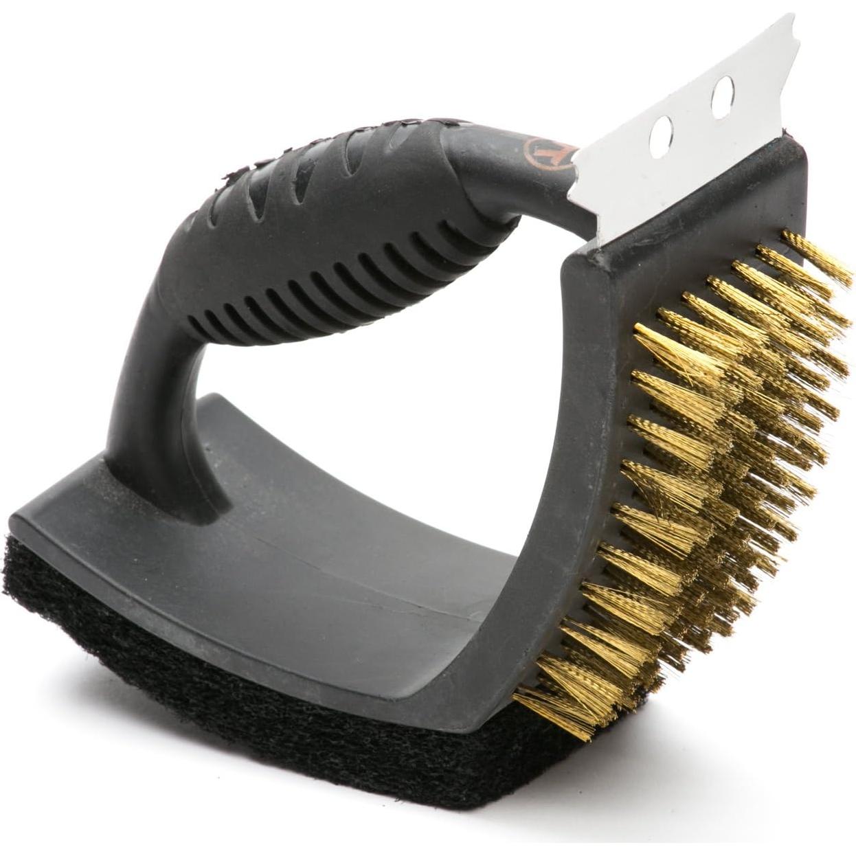 Cepillo de Parrilla Outset QP43 3 en 1 1.98 m Plástico