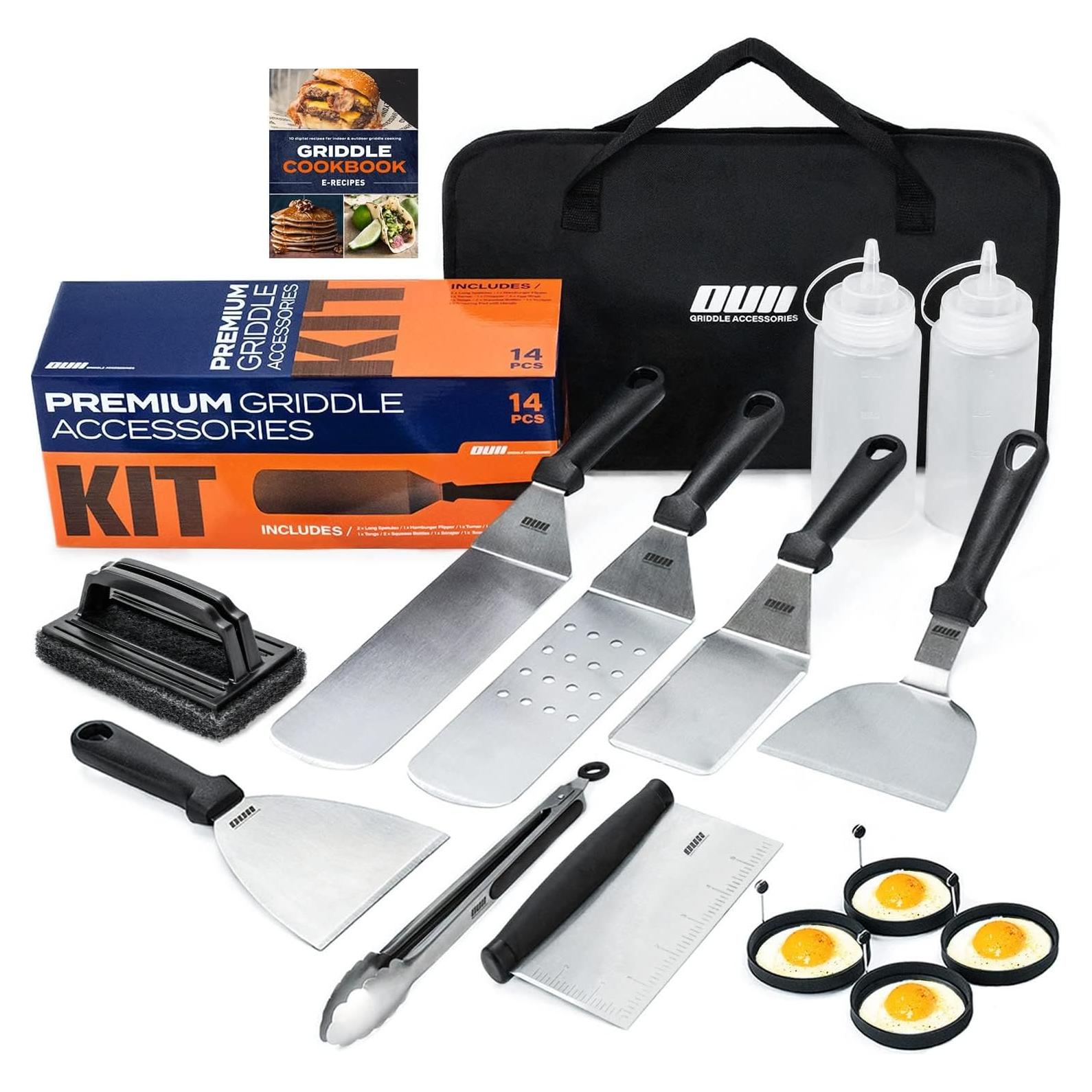 Juego de Accesorios para Plancha OUII 14 Piezas con Limpieza