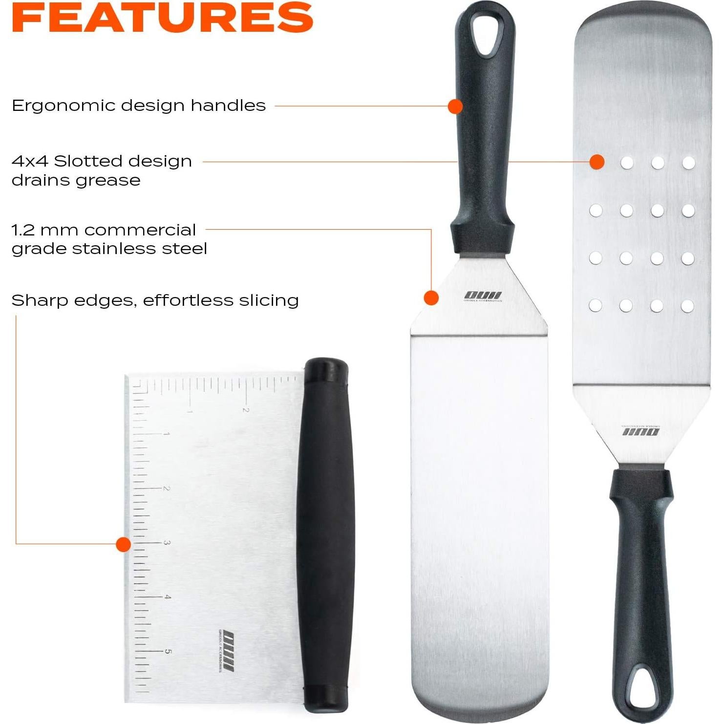 Juego de Accesorios para Plancha OUII 14 Piezas con Limpieza