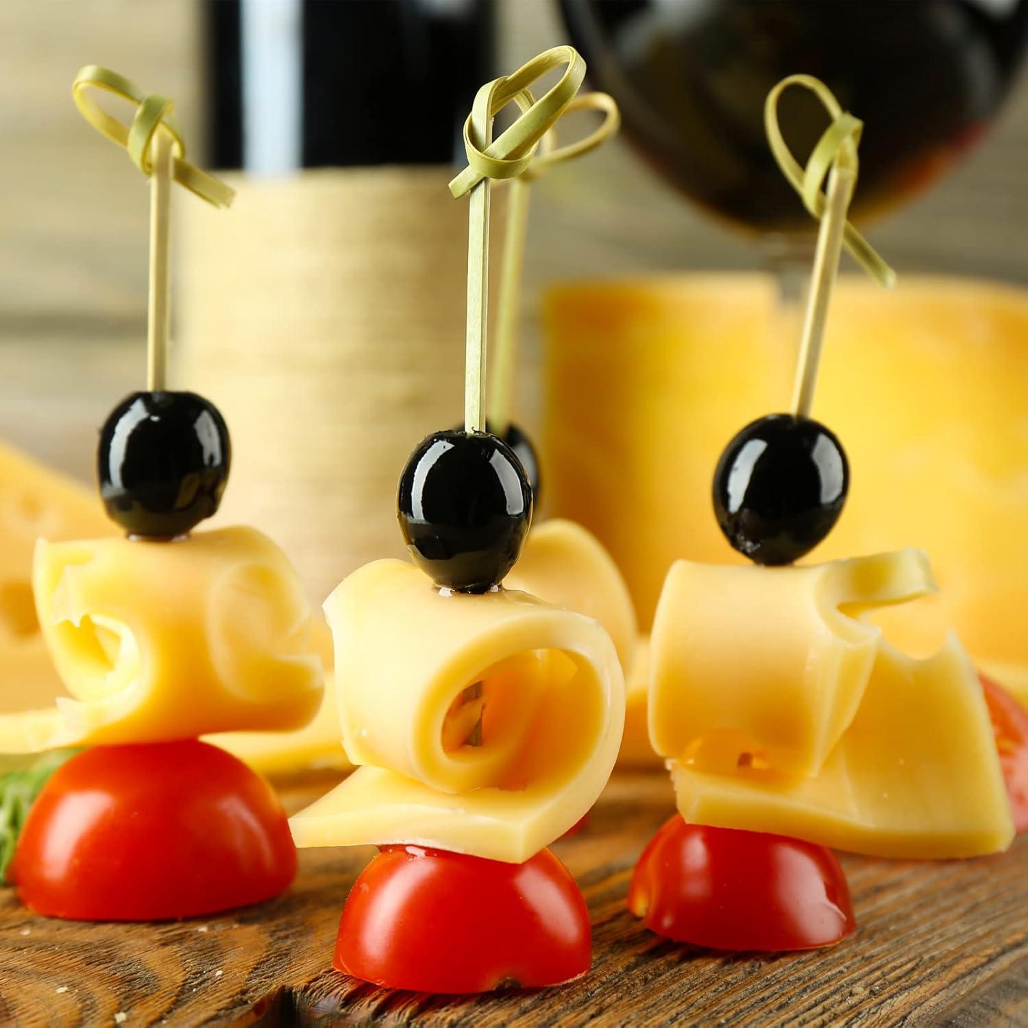 200 Palillos de Cóctel de Bambú Vicuna R 11.94 cm Decorativos