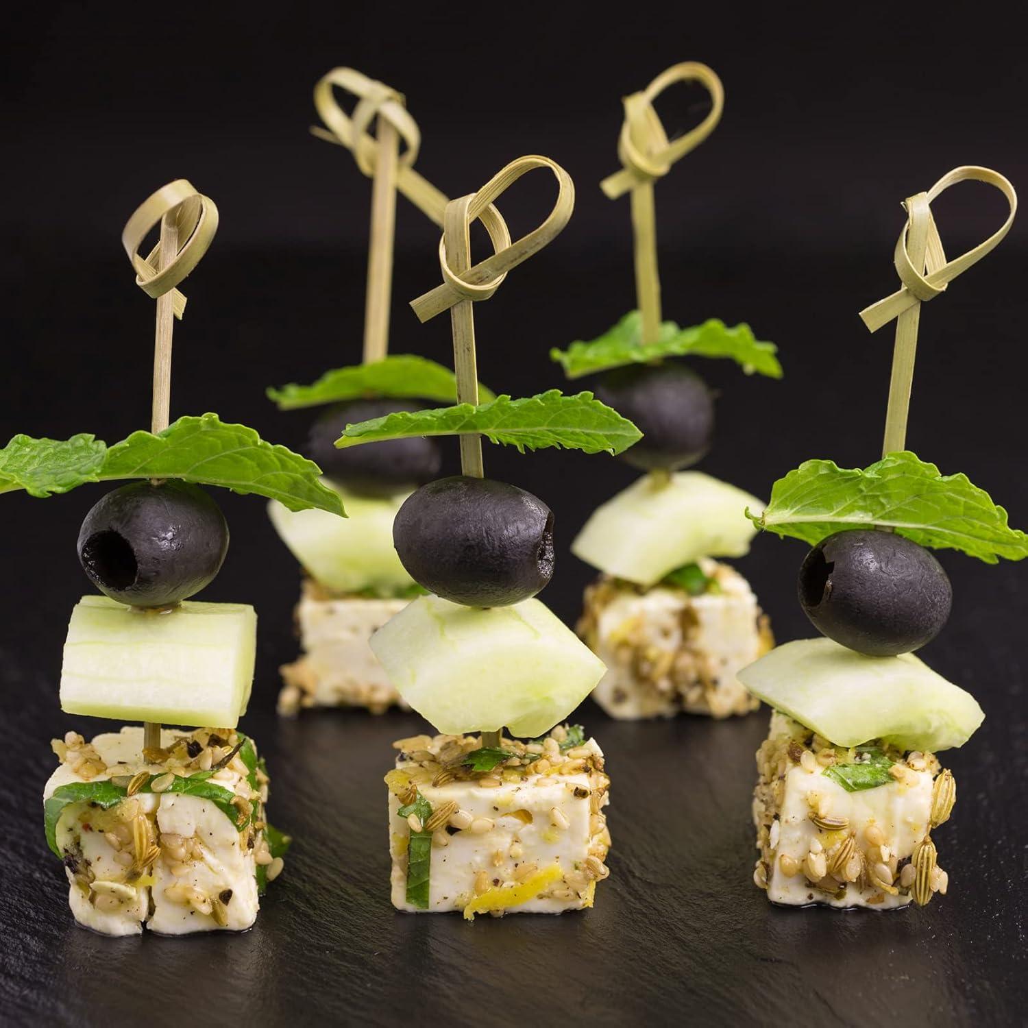 200 Palillos de Cóctel de Bambú Vicuna R 11.94 cm Decorativos