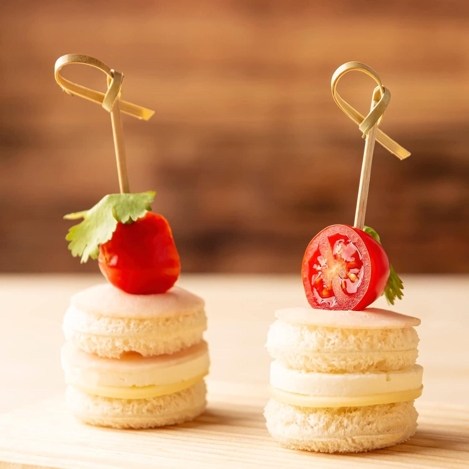 200 Palillos de Cóctel de Bambú Vicuna R 11.94 cm Decorativos