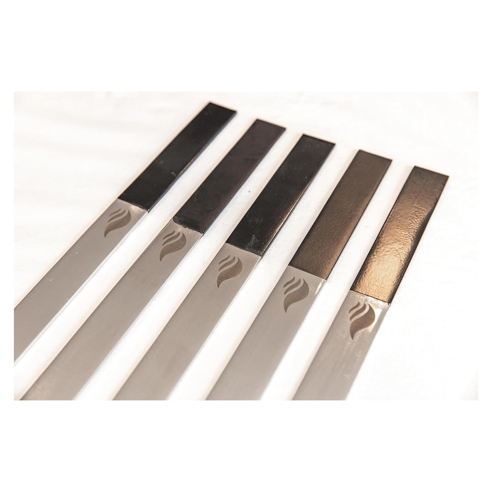 Brochetas de Hierro Fundido BBQ de India - 5 Piezas 22-32"