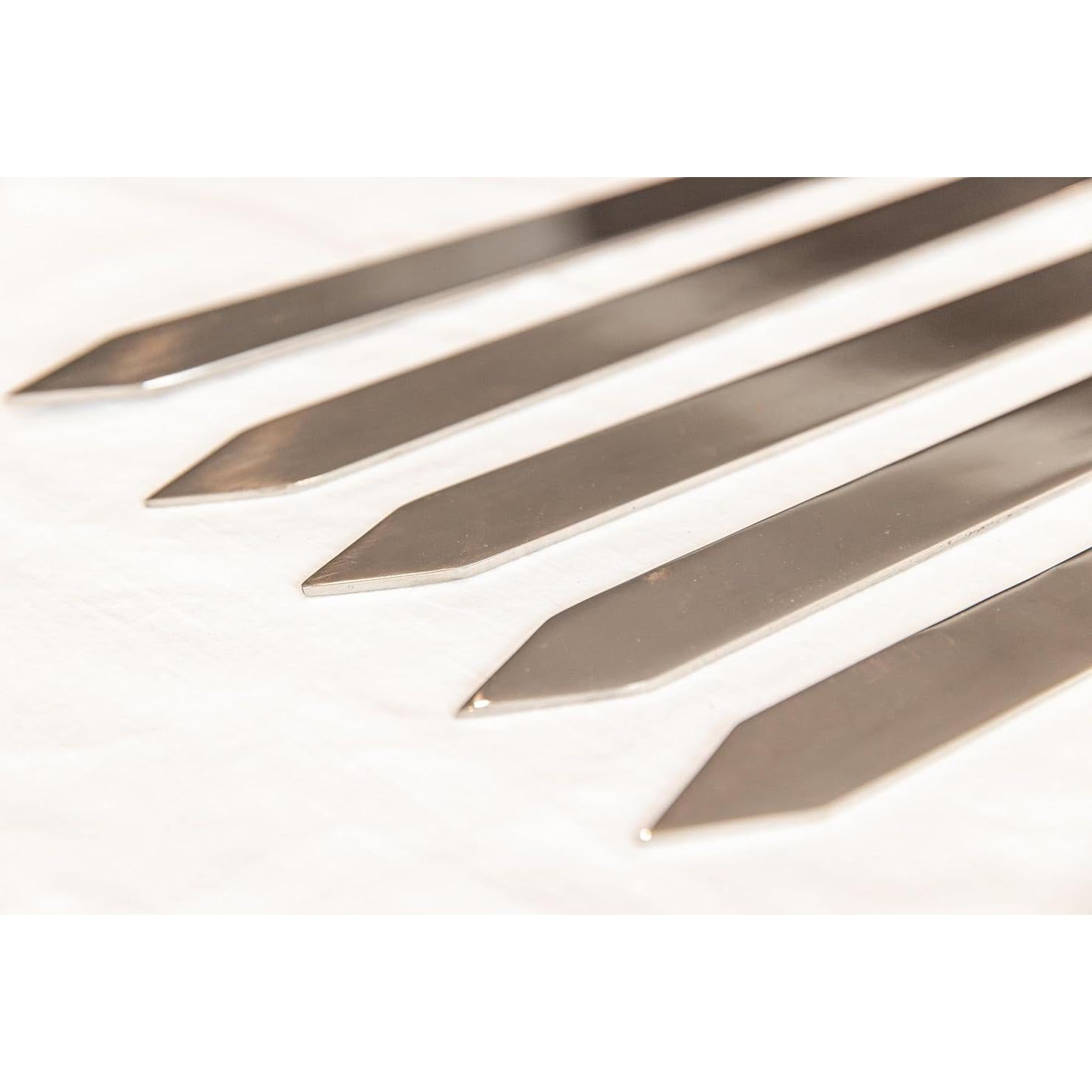 Brochetas de Hierro Fundido BBQ de India - 5 Piezas 22-32"