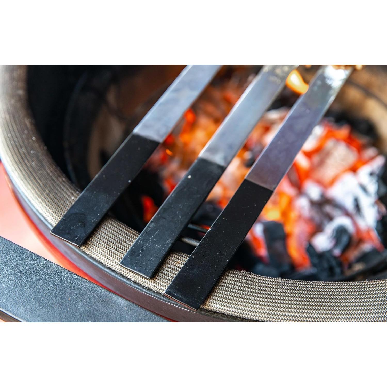 Brochetas de Hierro Fundido BBQ de India - 5 Piezas 22-32"