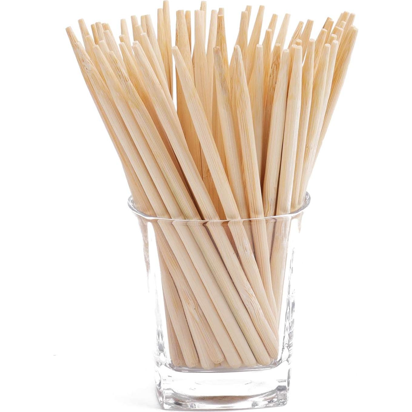 Yesland 1000 Palitos de Bambú para Caramelo 14 cm 5mm