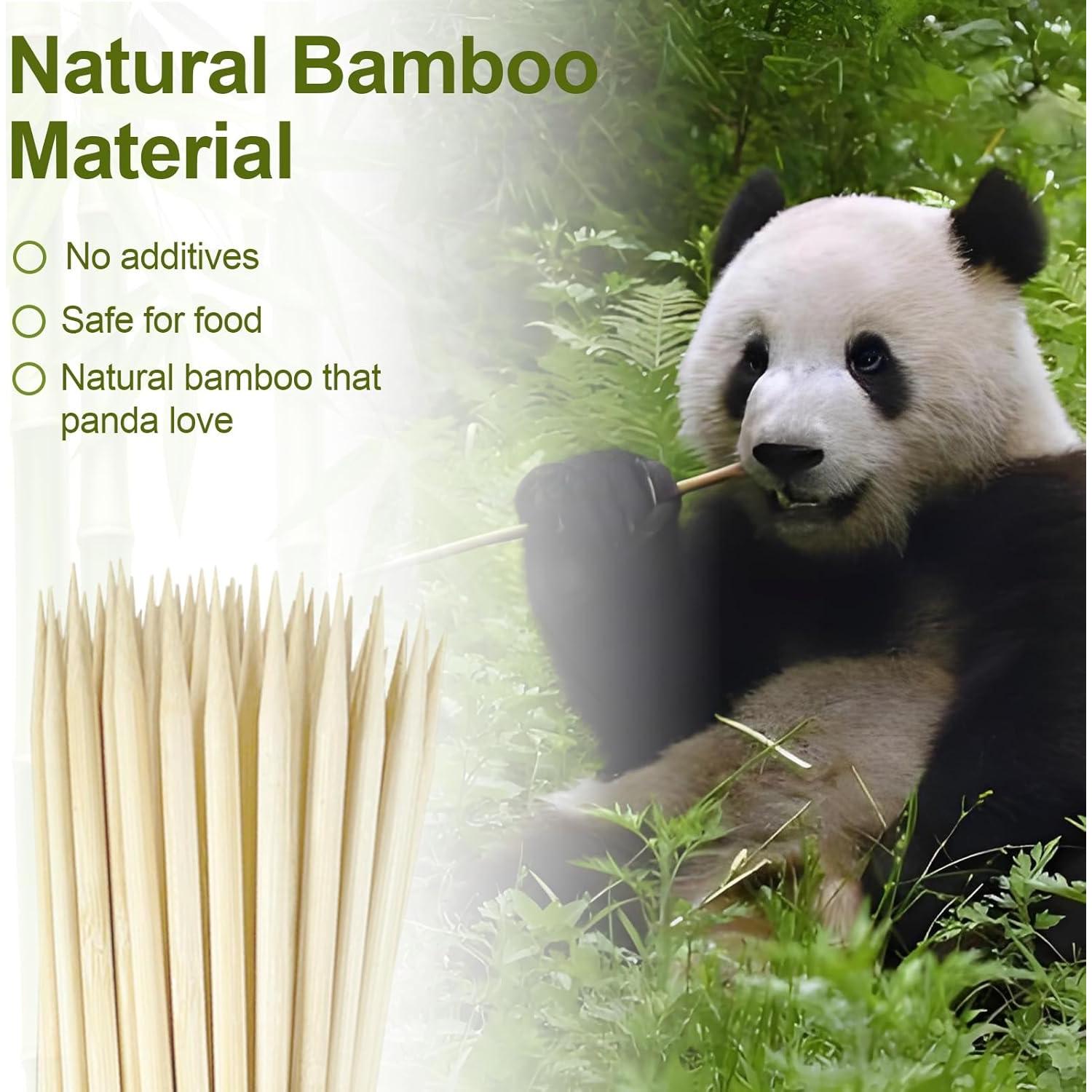 Palitos de S'mores de Bambú CrazyTerra 44.45 cm 50 Pcs