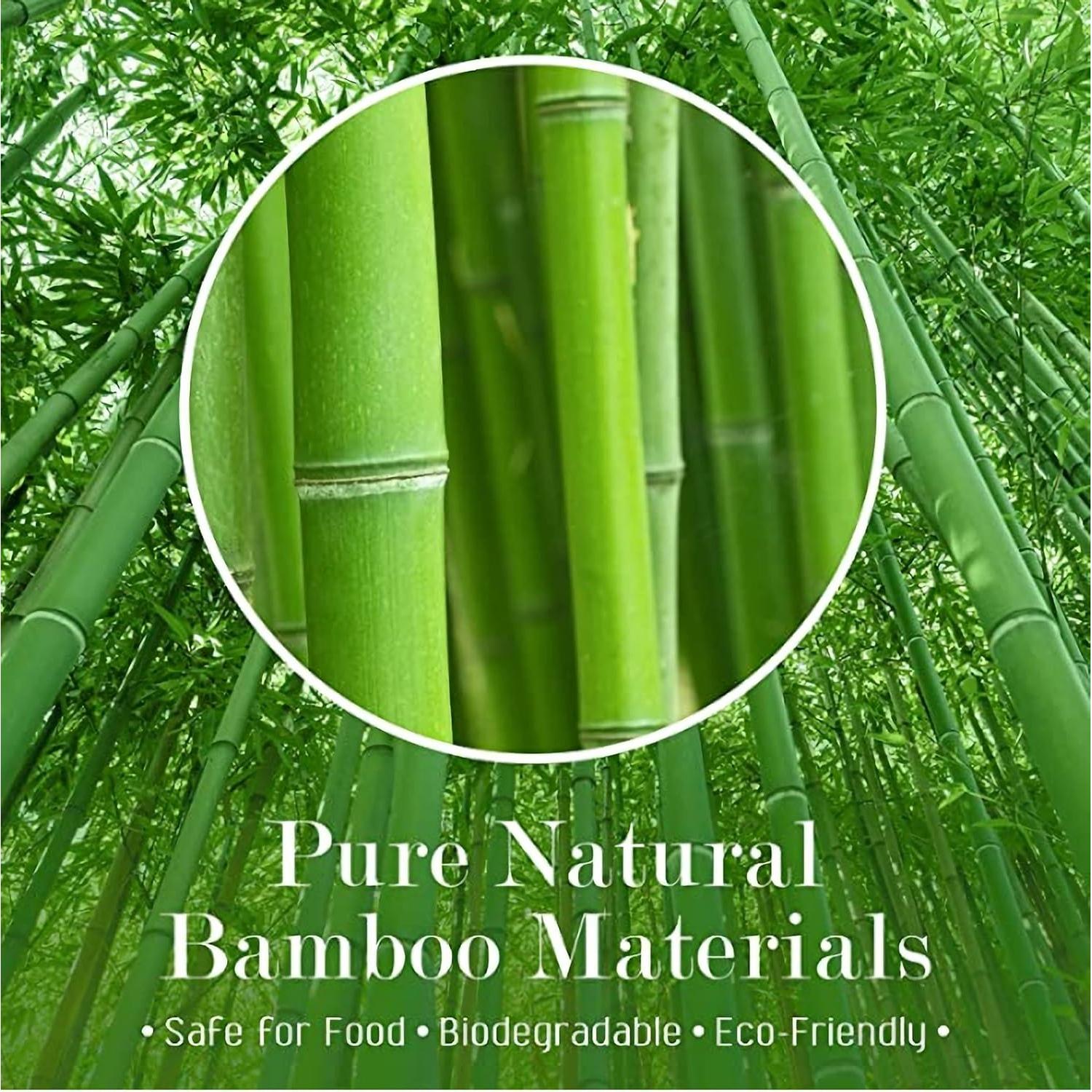 Palillos de Bambú GuGen 11.94 cm 260 Pack para Cócteles y BBQ