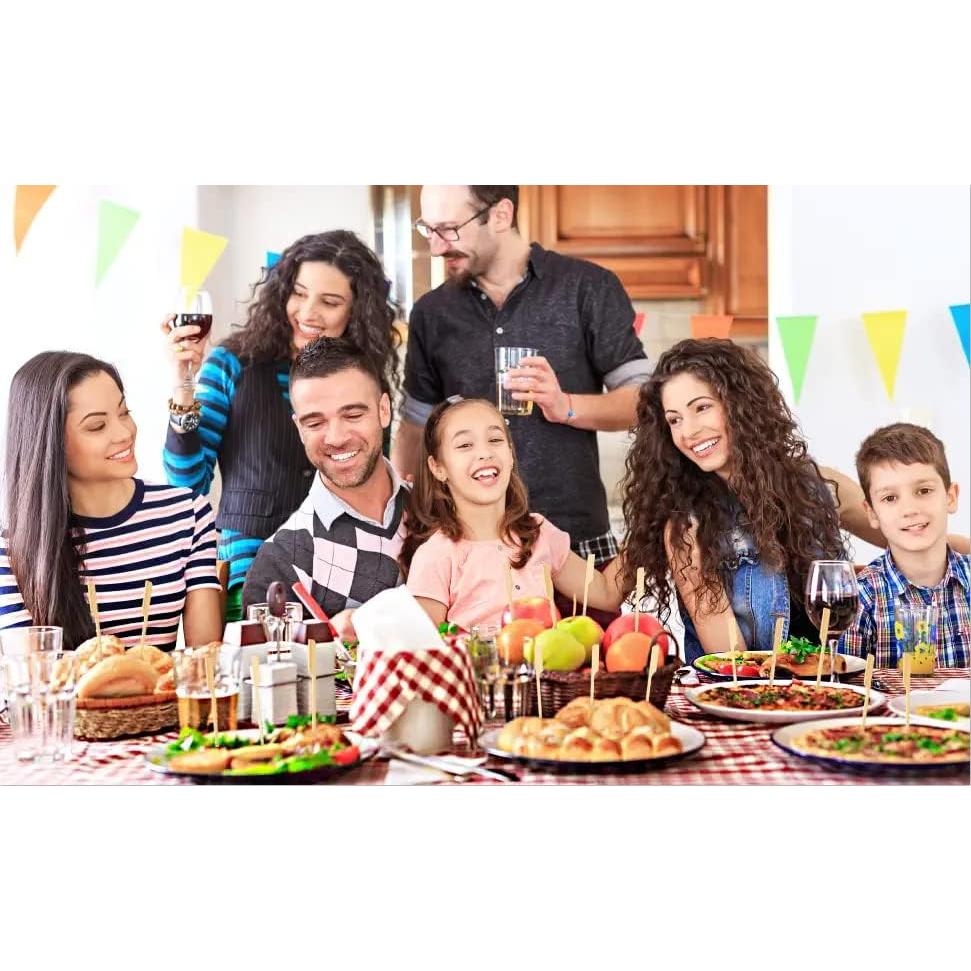 Palillos de Bambú GuGen 11.94 cm 260 Pack para Cócteles y BBQ