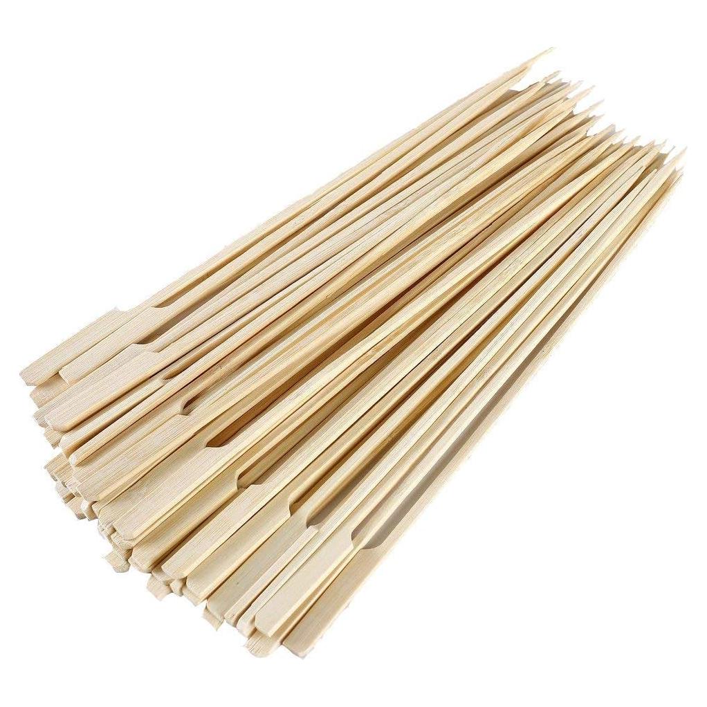 Pinchos de Bambú Ecológicos Gmark 20.32 cm 100 pcs para BBQ