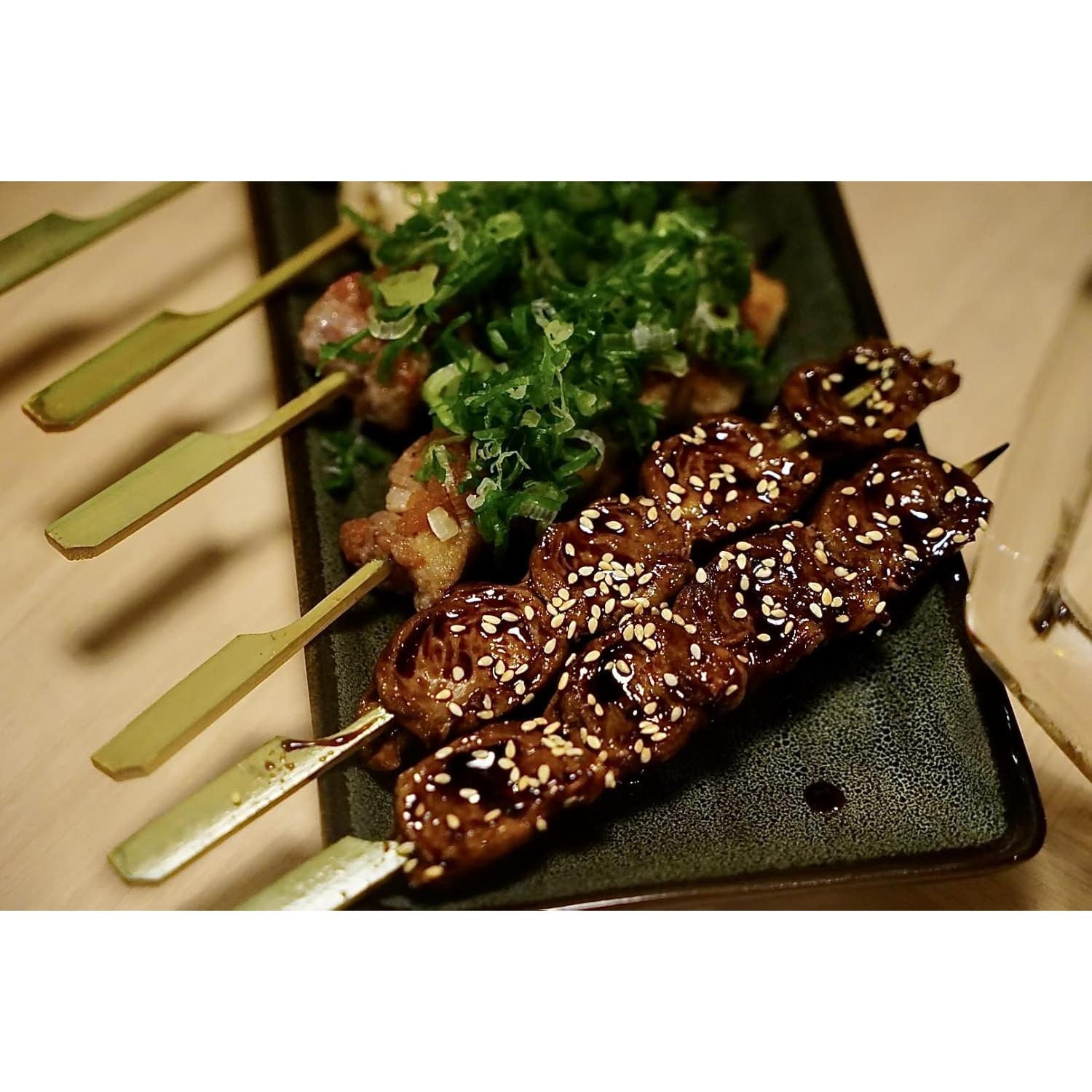 Pinchos de Bambú Ecológicos Gmark 20.32 cm 100 pcs para BBQ