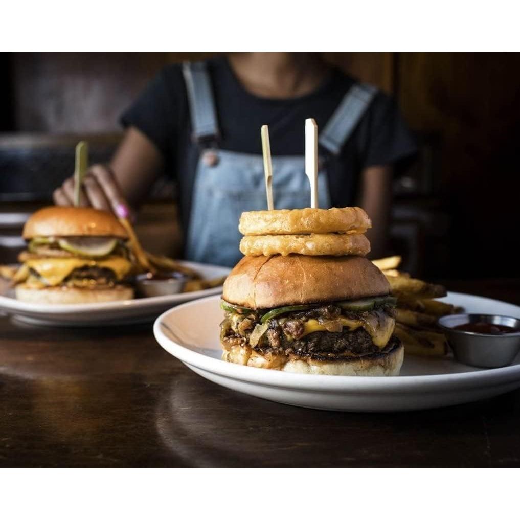 Pinchos de Bambú Ecológicos Gmark 20.32 cm 100 pcs para BBQ