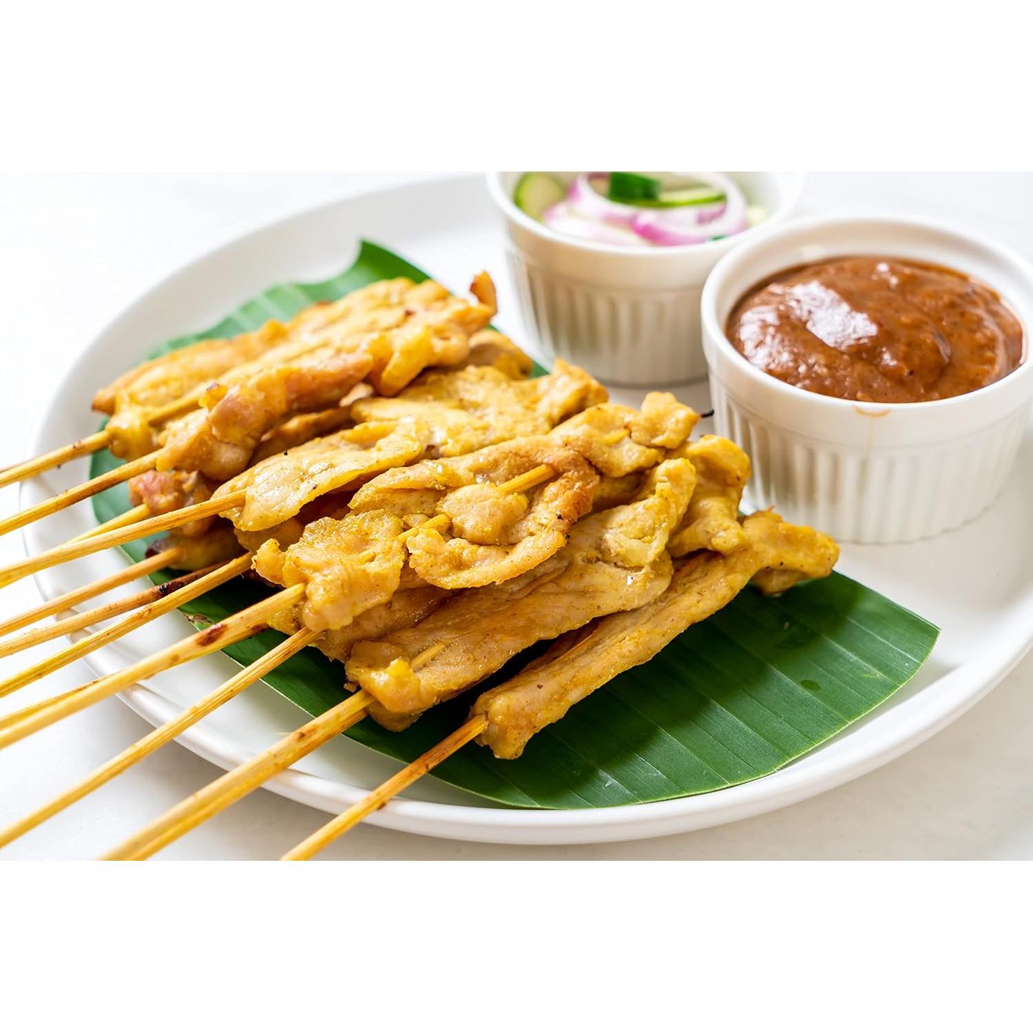 Pinchos de Bambú KingSeal Pesado 25.4 cm - 200 Unidades