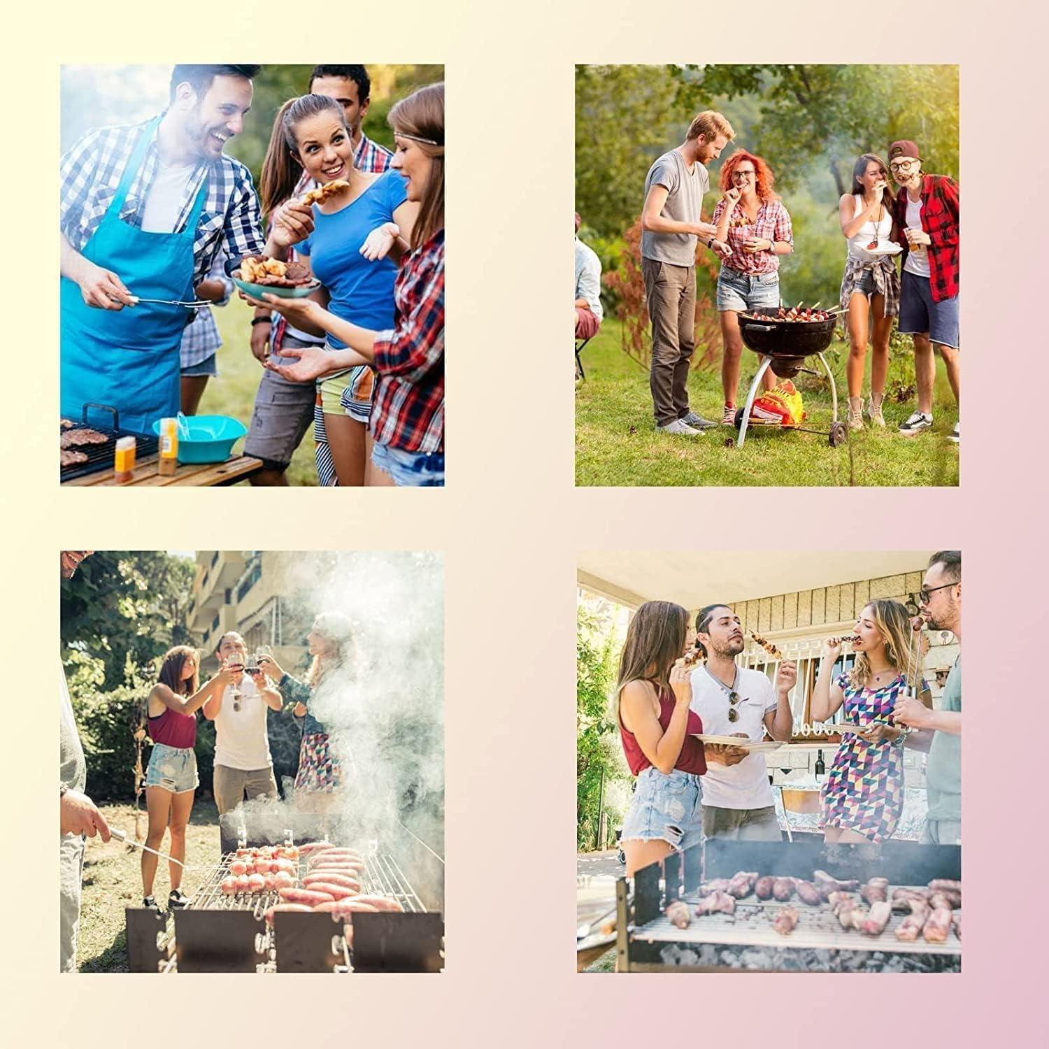 Brochetas de Bambú 25.4 cm Hiyalot - Paquete de 100 Planas