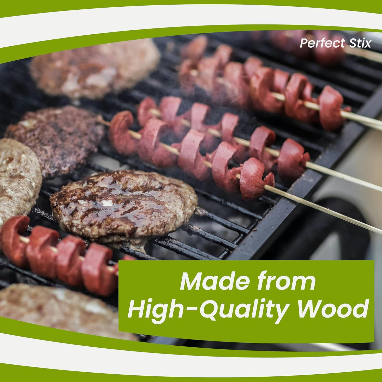 Palitos de Perro de Maíz Semi-Punta Perfect Stix 21.6 cm x 0.5 cm - 125 Unidades