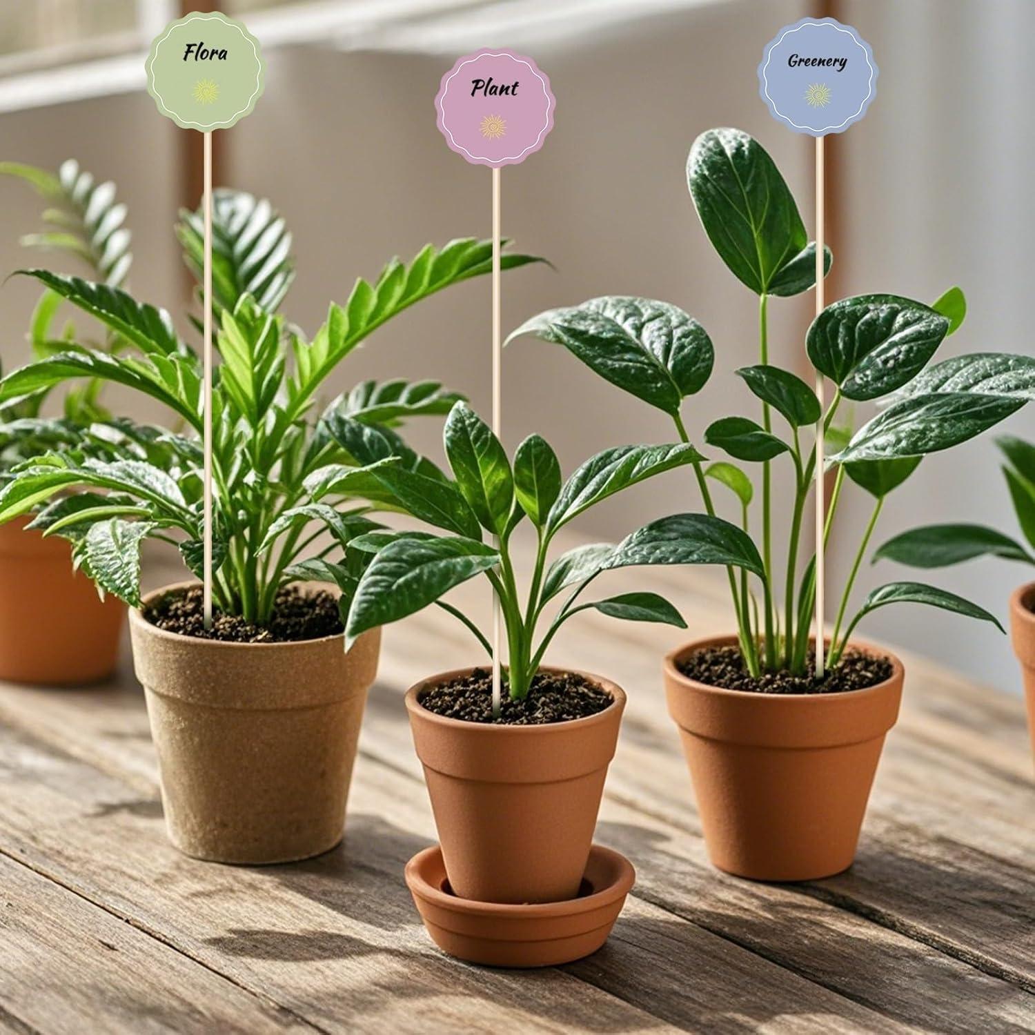 Estacas de Bambú para Jardinería 45.72 cm - 40 PCS