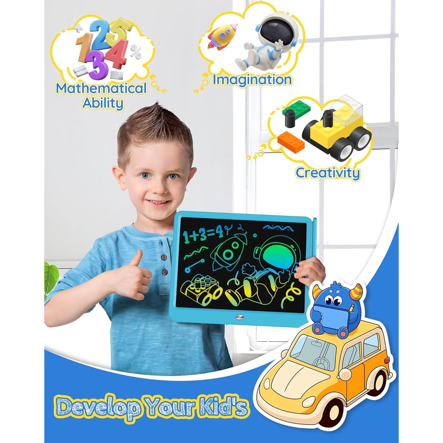 Tableta de Escritura LCD Tekfun 30,48 cm Color Azul