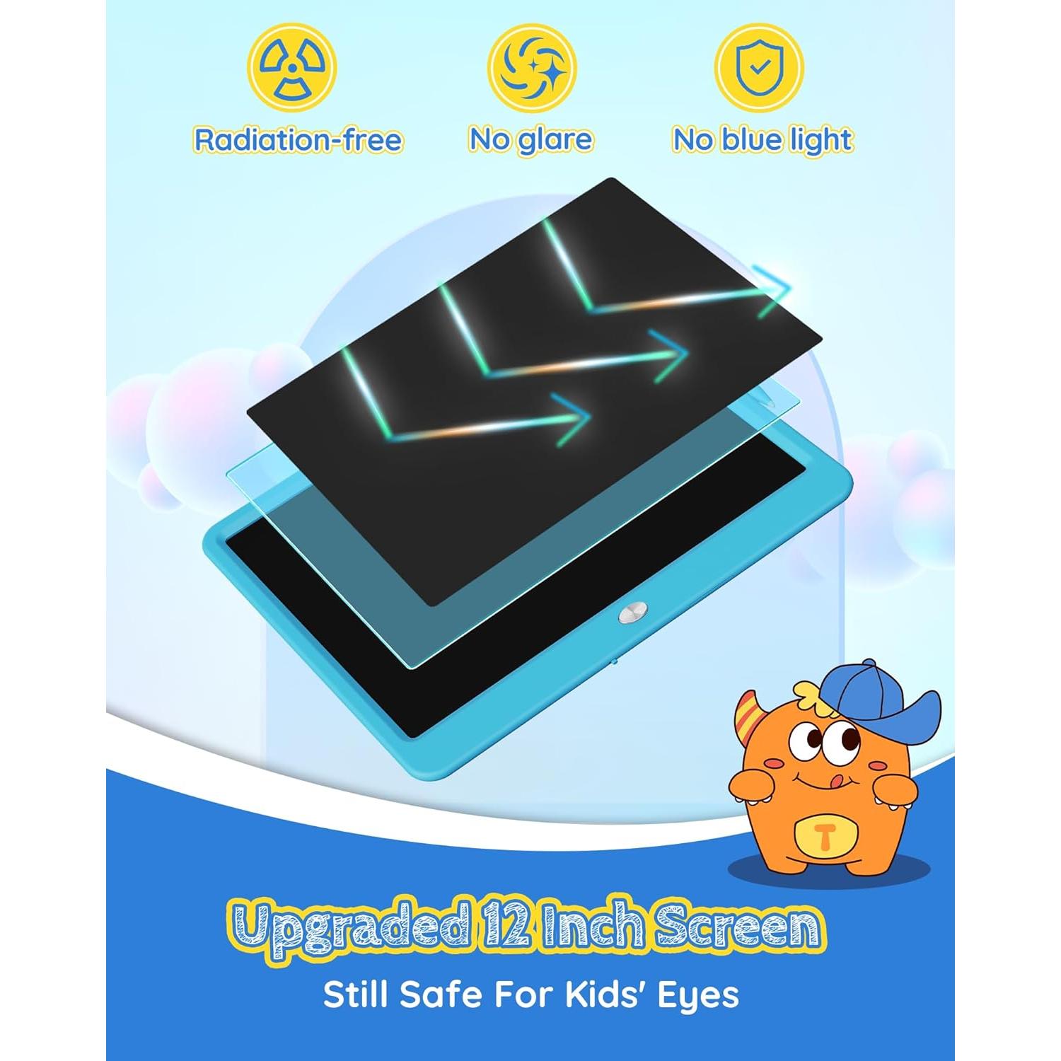 Tableta de Escritura LCD Tekfun 30,48 cm Color Azul