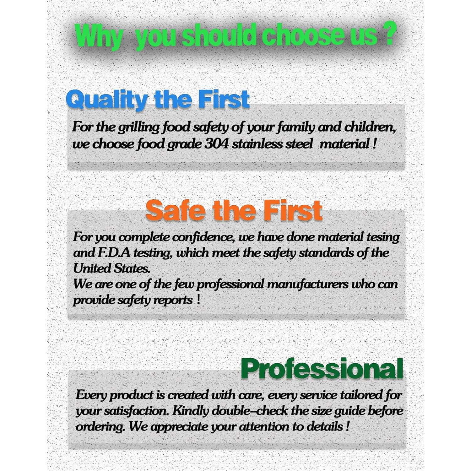 Pinchos de Barbacoa JOWHONK 54.6 cm Acero Inoxidable 12 PCS