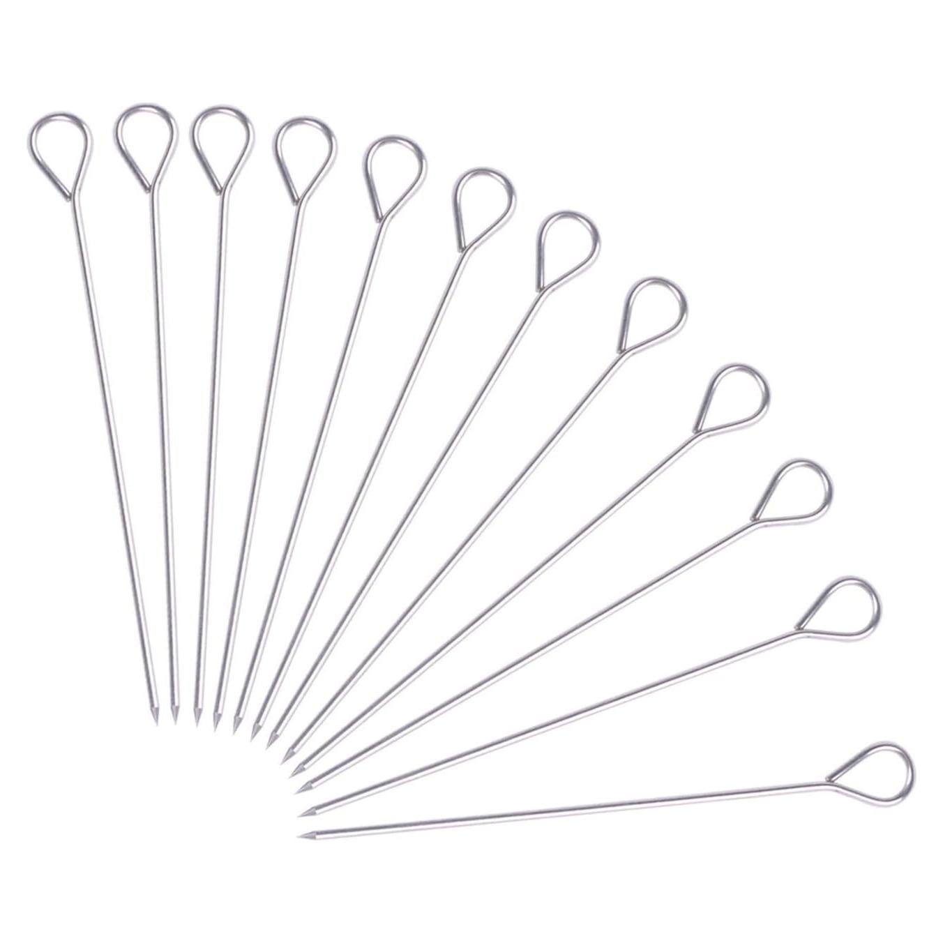 Lazos para Pavo HONSHEN 15 cm Set de 12 Acero Inoxidable