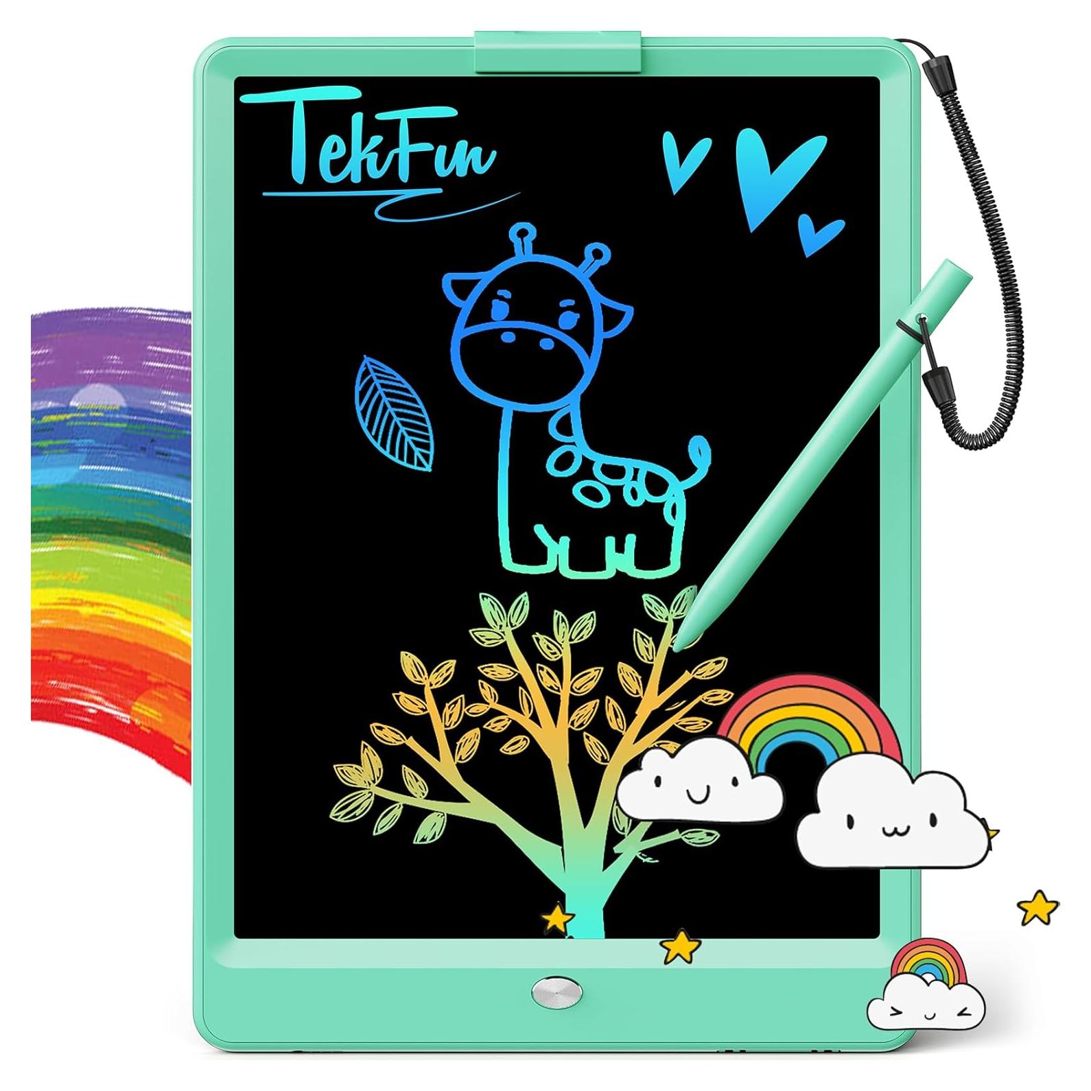 Tableta de Escritura LCD TEKFUN 10" Verde para Niños