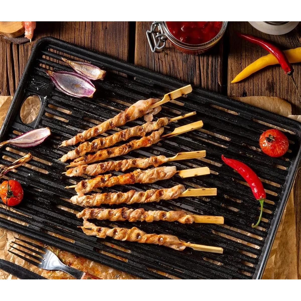 Palitos de Bambú 10 Pulgadas Pinchitto - 100 Piezas para BBQ