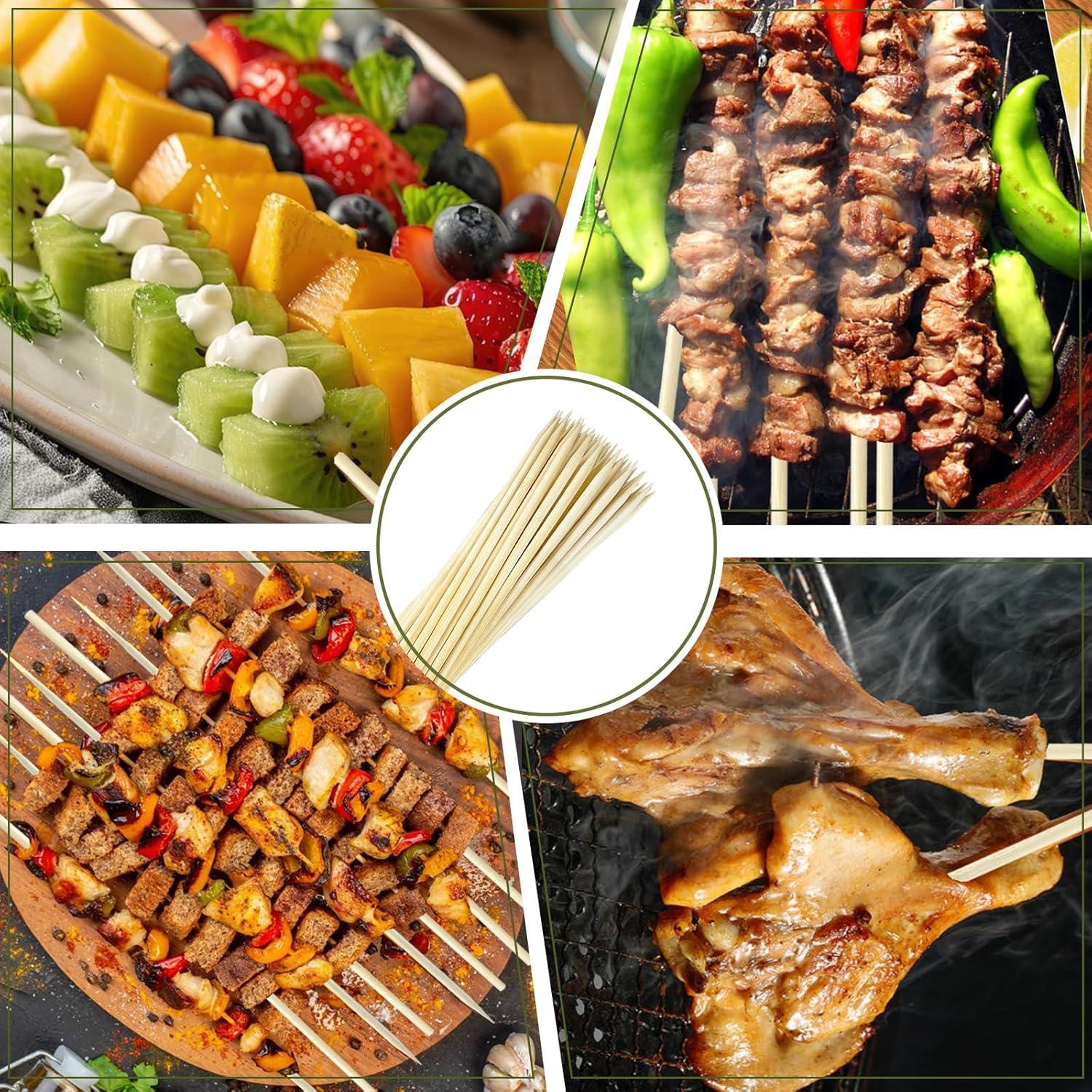 Palitos de S'mores de Bambú CrazyTerra 50 Pcs 40.64 cm