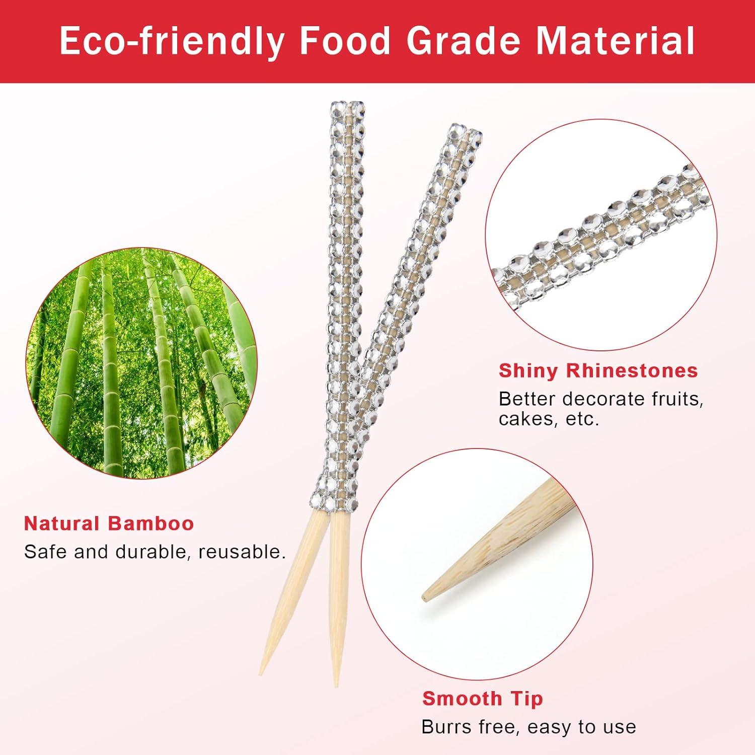 Kit de Palitos de Manzana de Caramelo Anglecai 24 Pcs