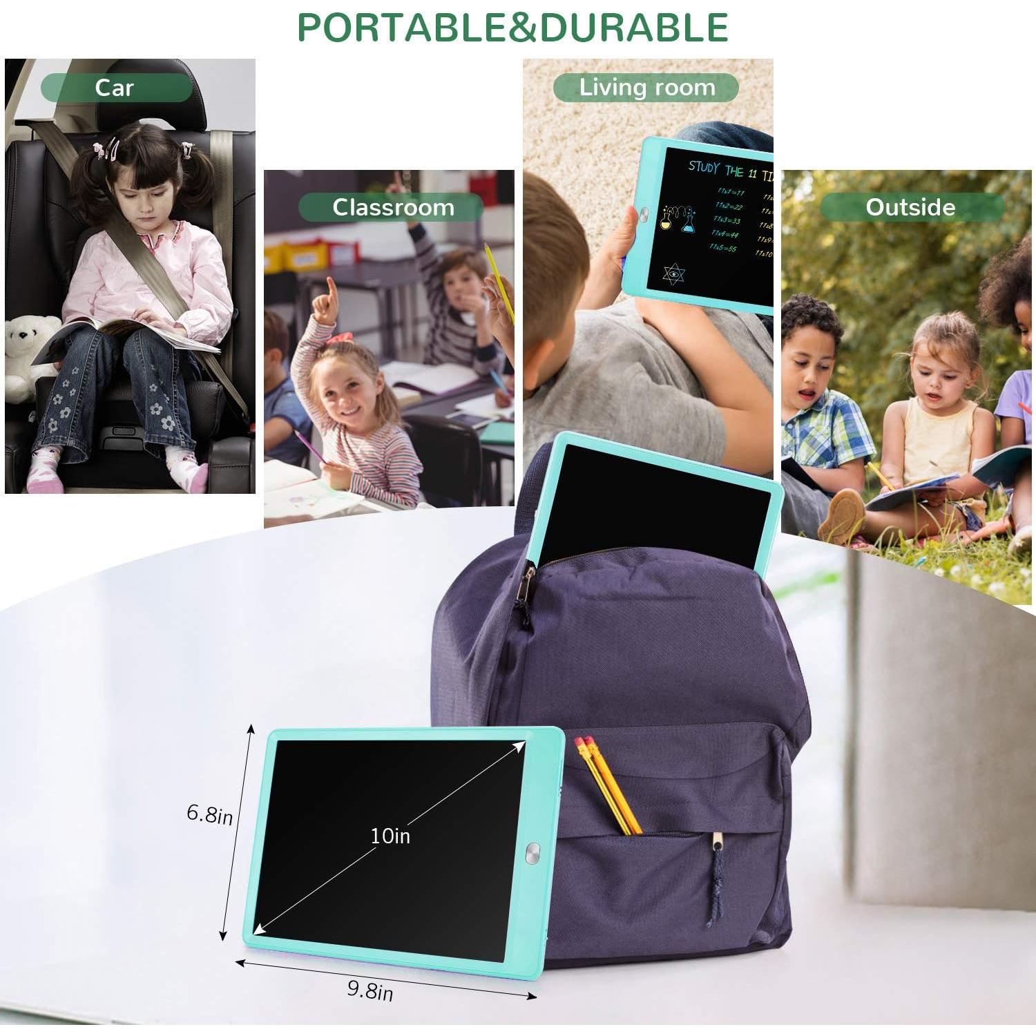 Tableta de Dibujo LCD Tekfun 10" Amarillo Portátil