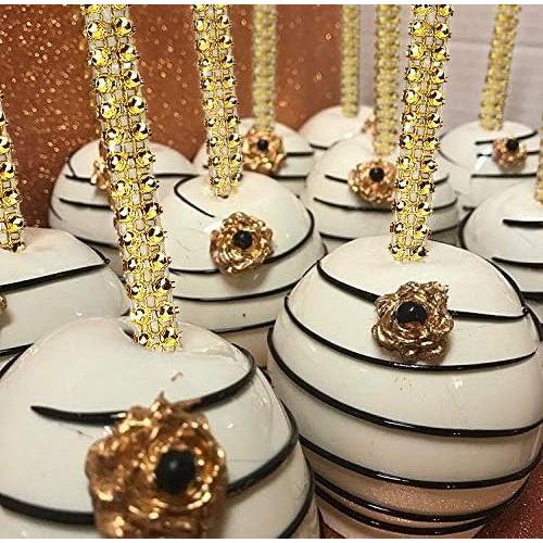 Paquete de 24 Palitos de Caramelo Brillantes MGWOTH 15 cm