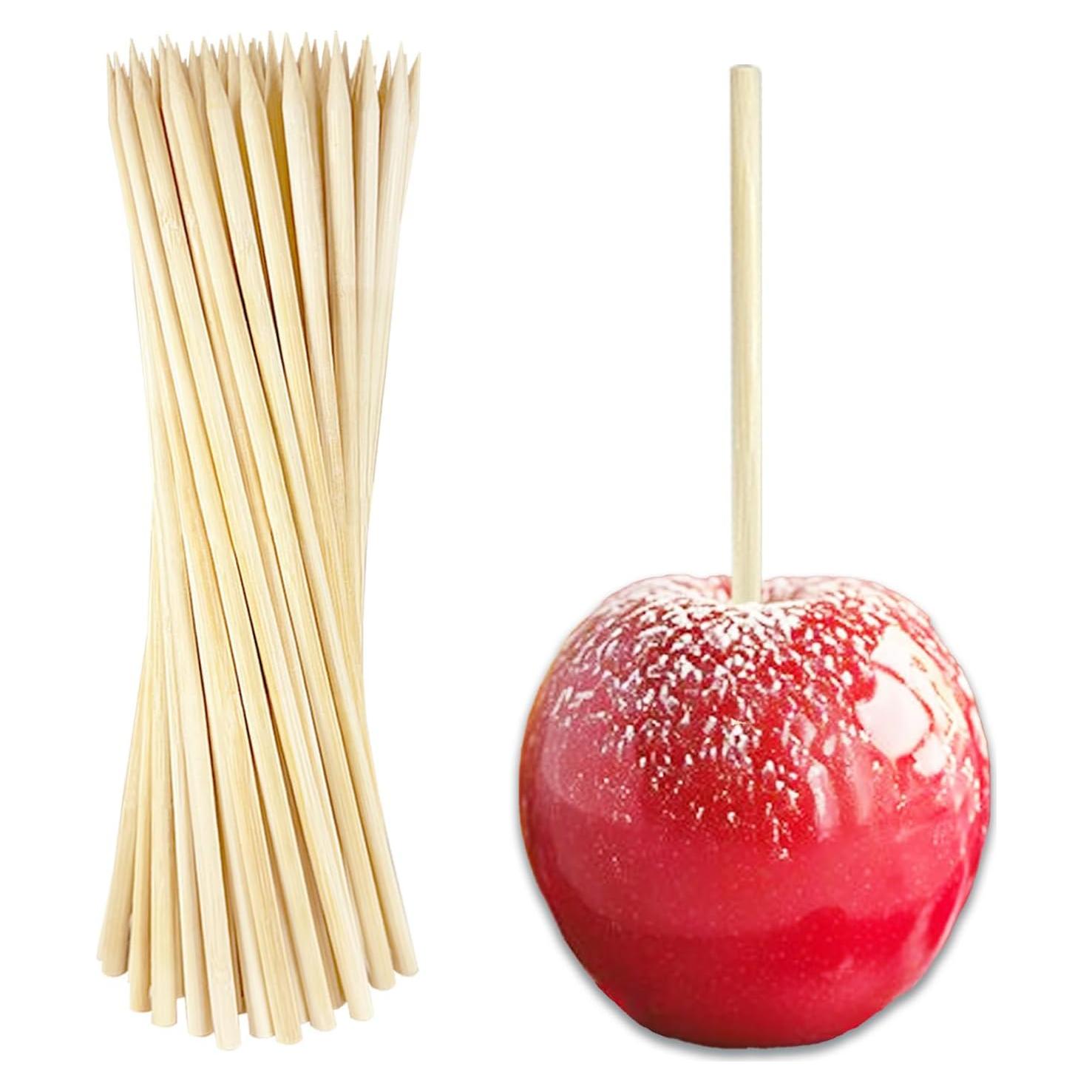 Palitos de Manzana de Caramelo CrazyTerra 20.32 cm 50 Piezas