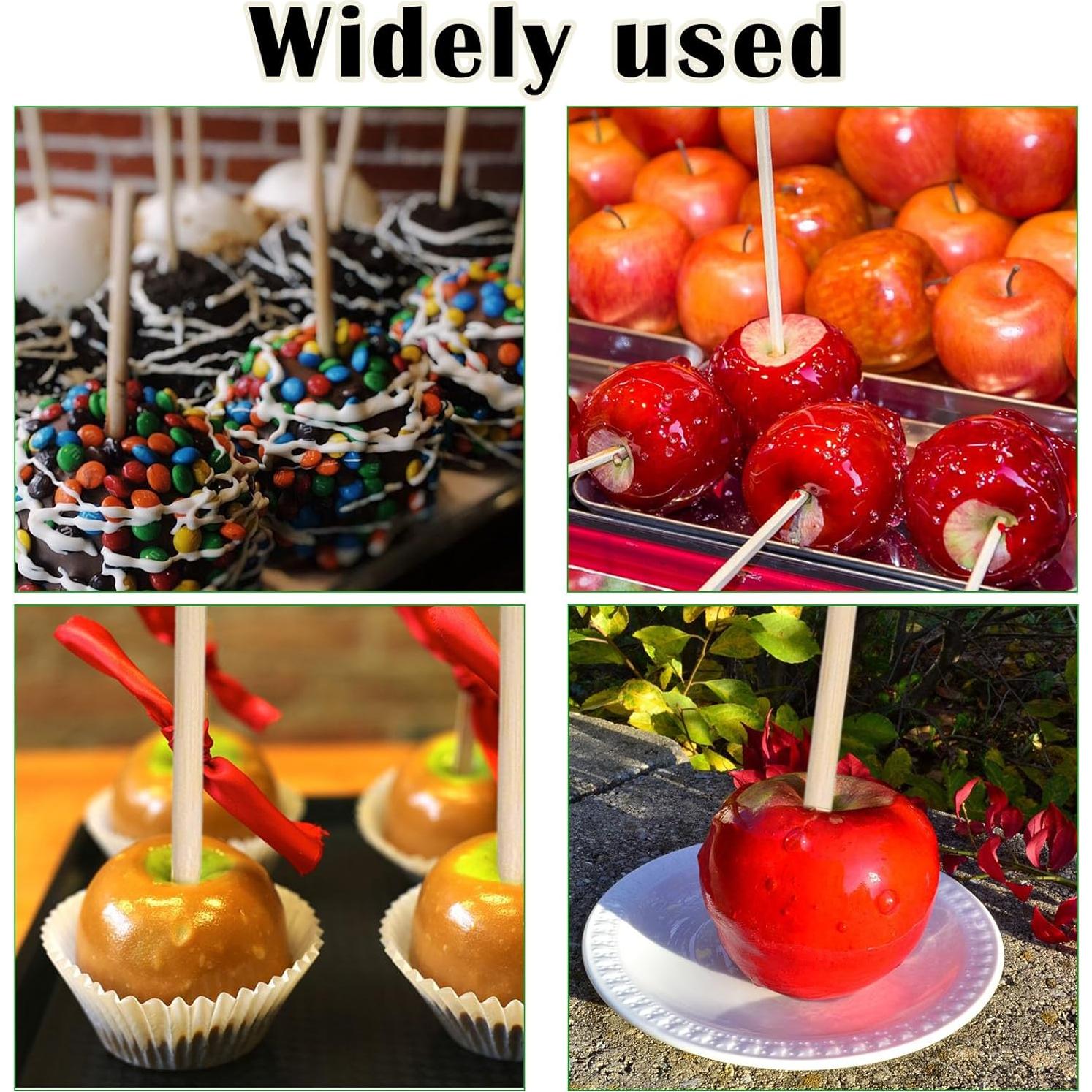 Paquete de 1000 Palitos de Bambú para Caramelo 14cm 6mm