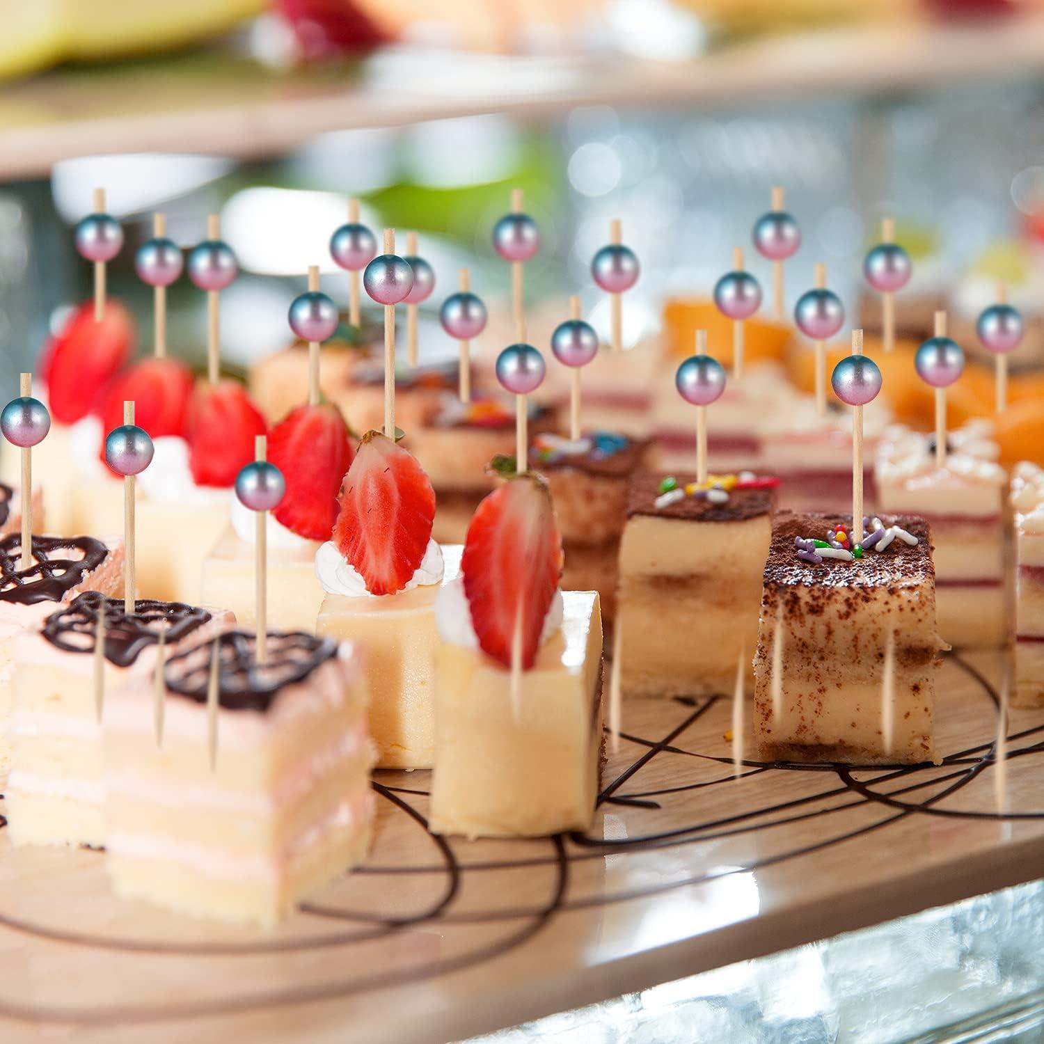 Palillos de Cóctel de Madera ALINK 100 Unidades 12 cm Arcoíris