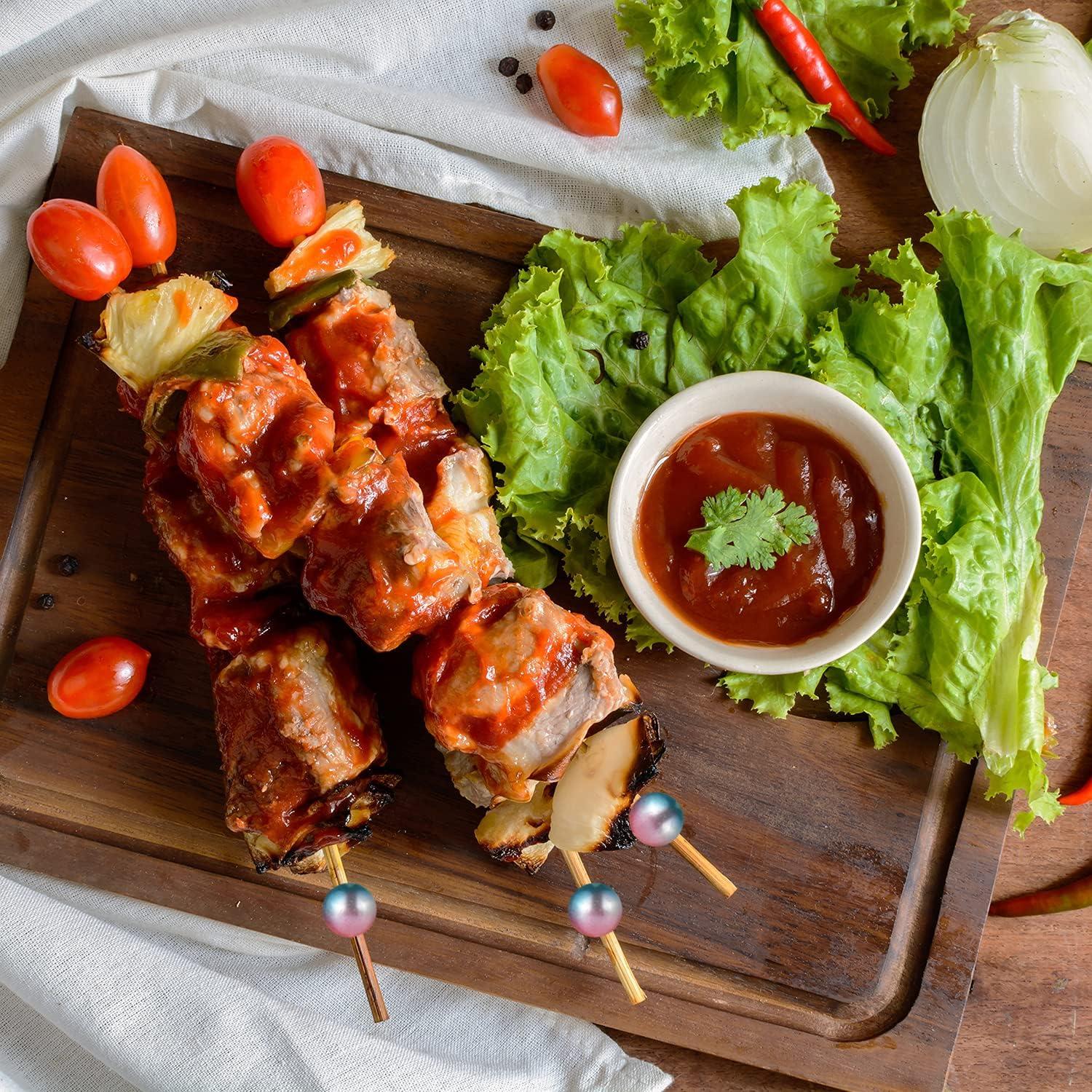 Palillos de Cóctel de Madera ALINK 100 Unidades 12 cm Arcoíris