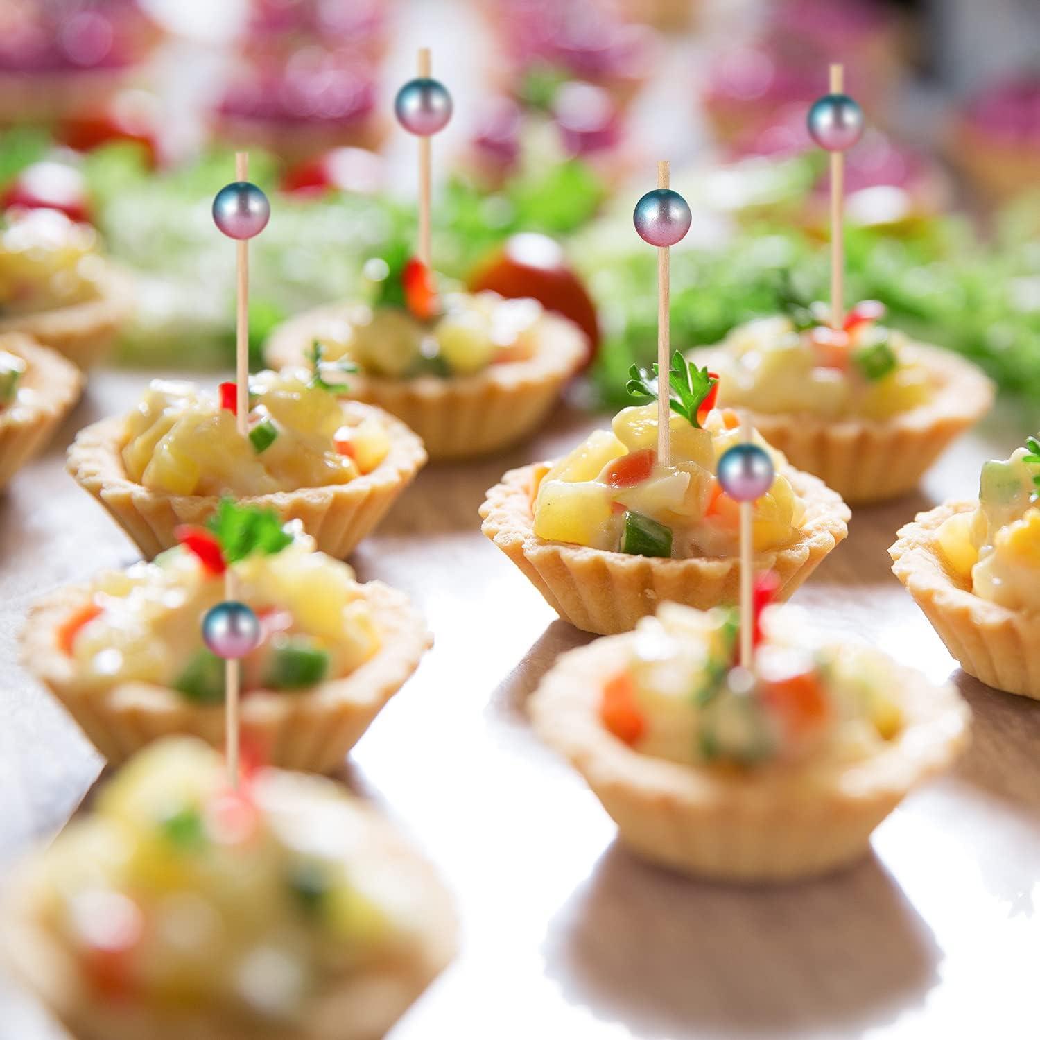 Palillos de Cóctel de Madera ALINK 100 Unidades 12 cm Arcoíris