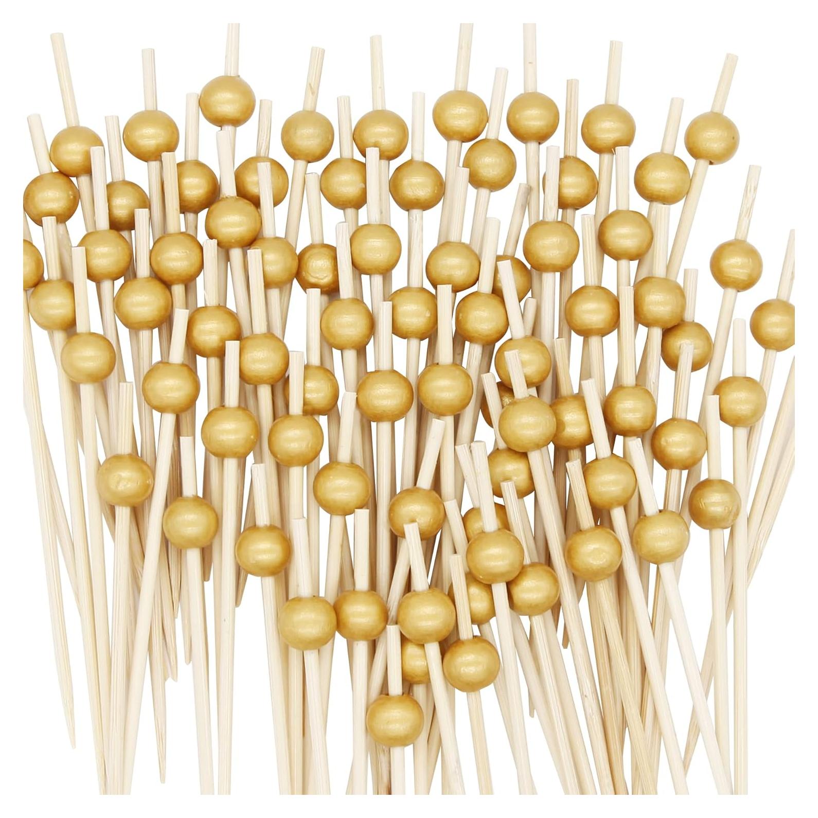 Palillos de Cóctel de Bambú EuTengHao 300 Pcs 11.94 cm Elegantes