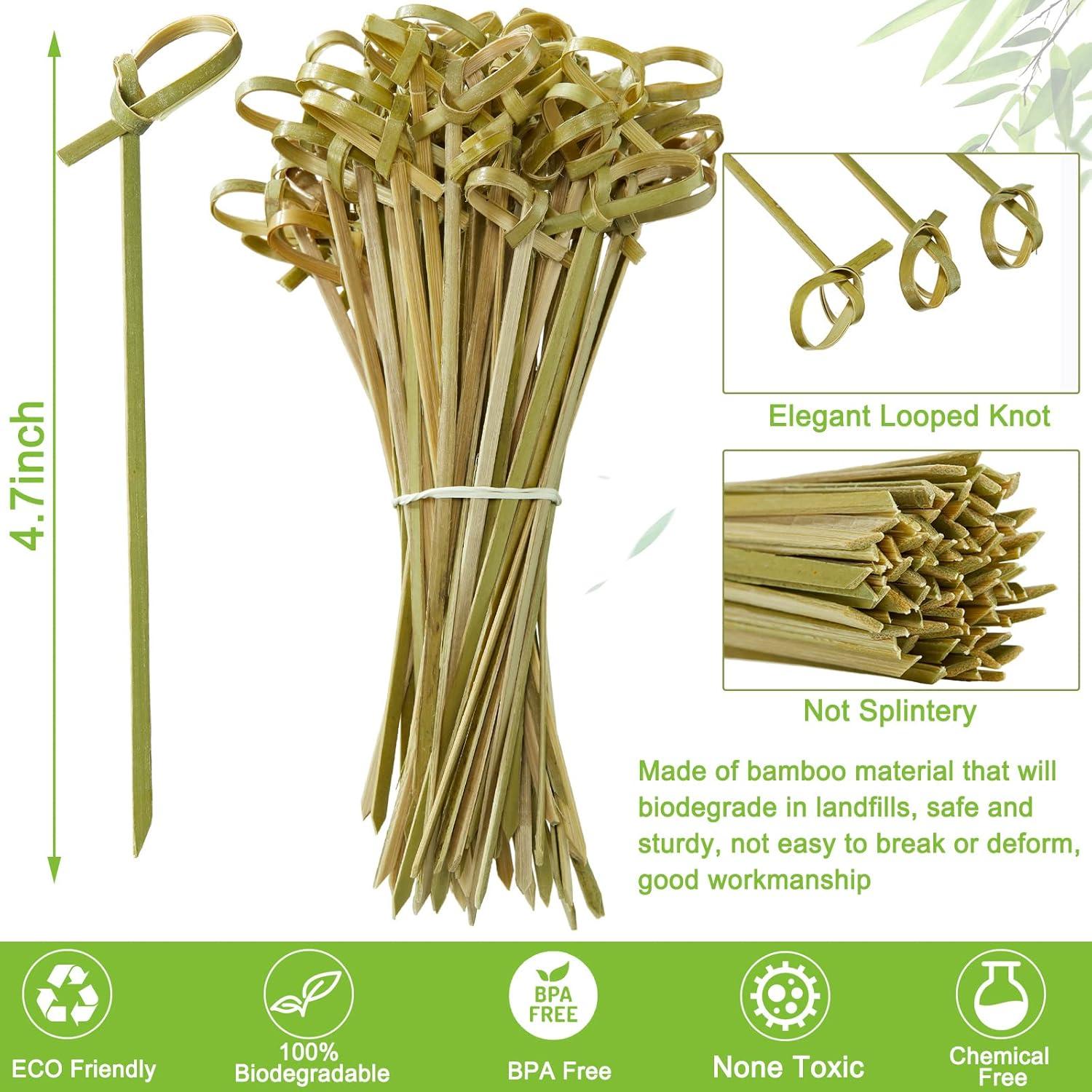 1000 Palillos de Bambú para Cócteles 11.94 cm Potchen