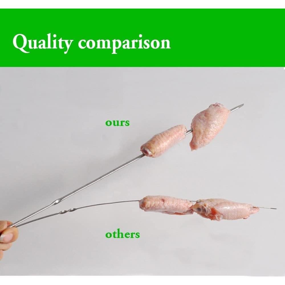 Pinchos de Acero Inoxidable Killer's Instinct 35.5 cm Set 24