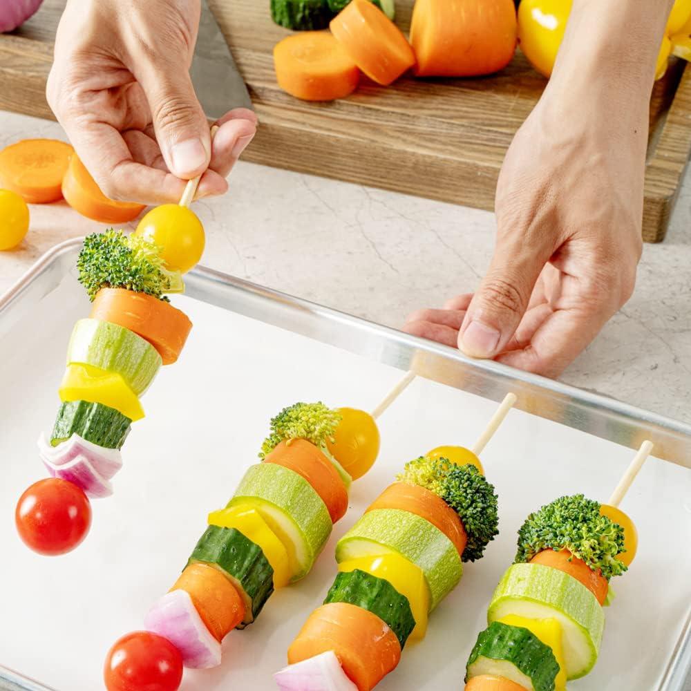 Palitos de Asar de Bambú Restaurantware 20.32 cm 100 Unidades