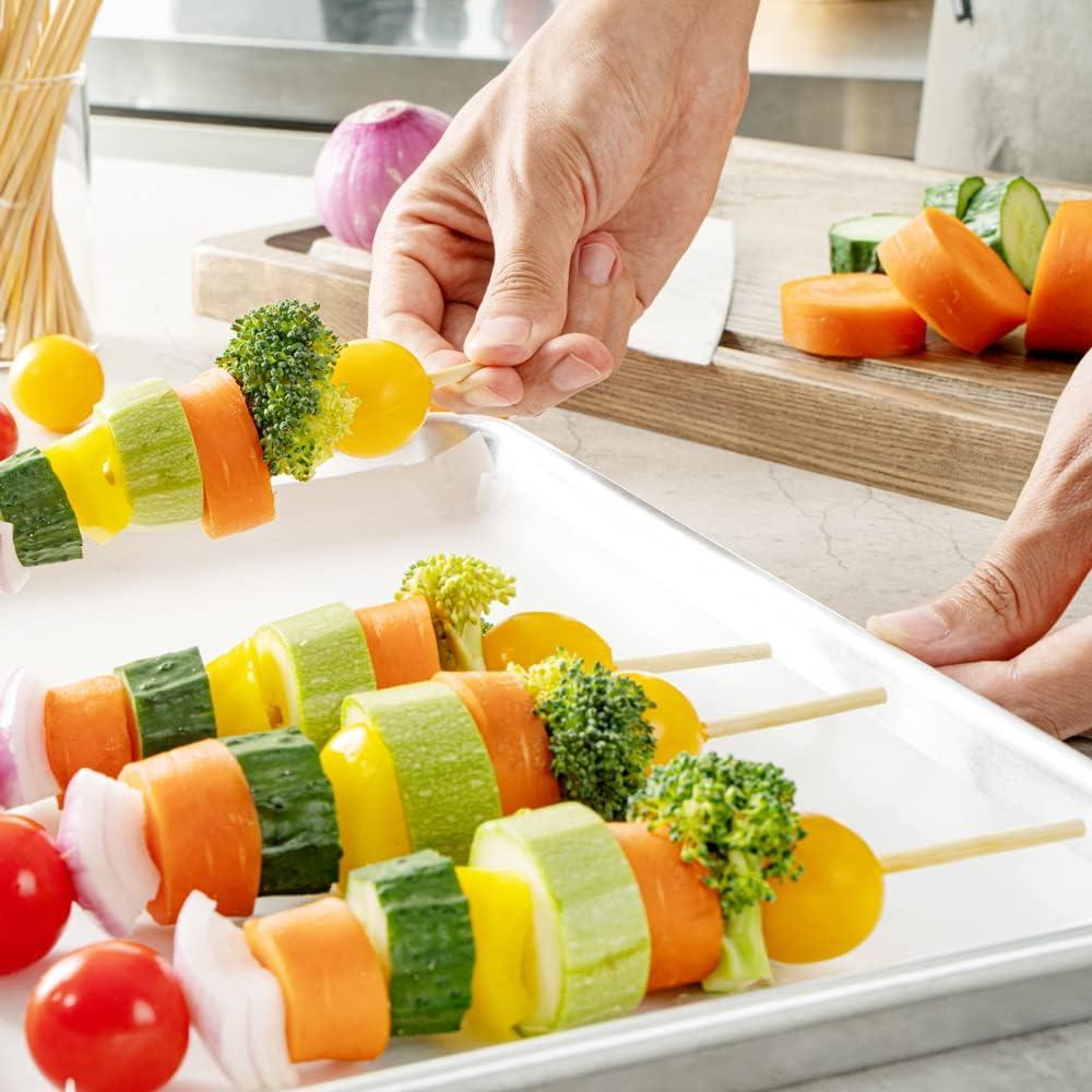 Palitos de Asar de Bambú Restaurantware 20.32 cm 100 Unidades