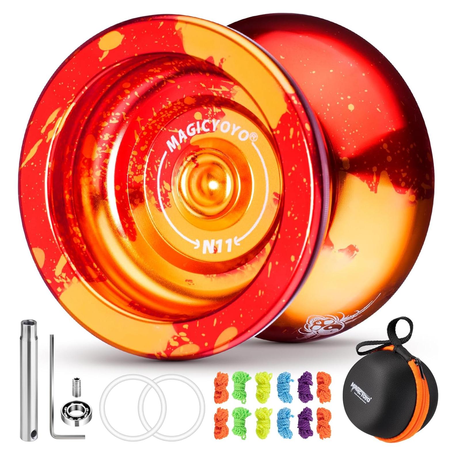 Yoyo Profesional MAGICYOYO N11 Metálico + 12 Cuerdas