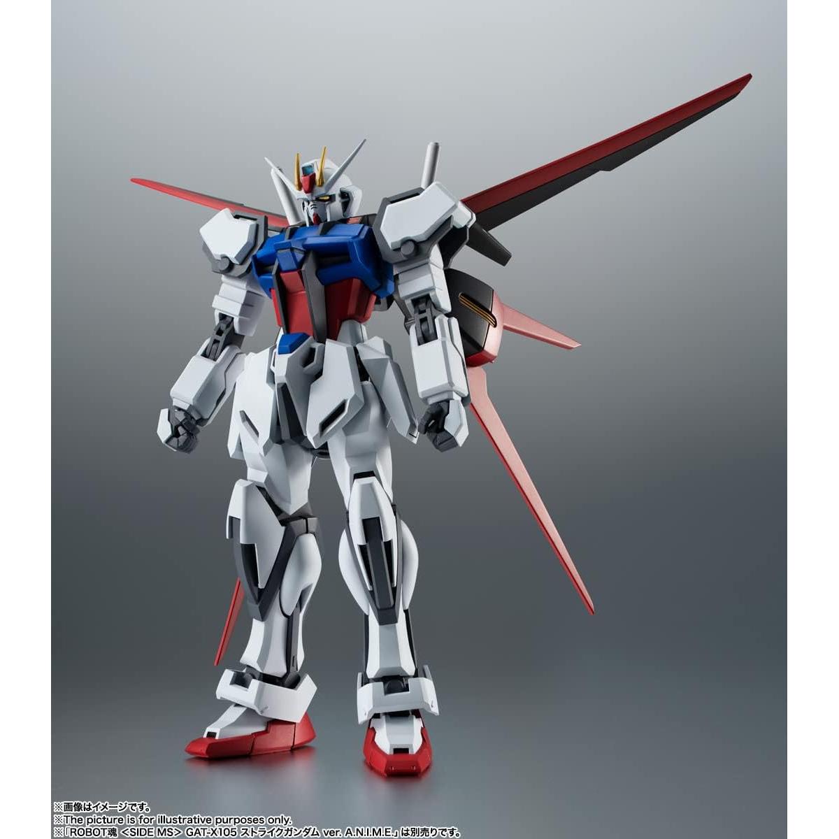 Figura Gundam Robot Spirits AQM/E-X01 Aile Striker 6" Bandai
