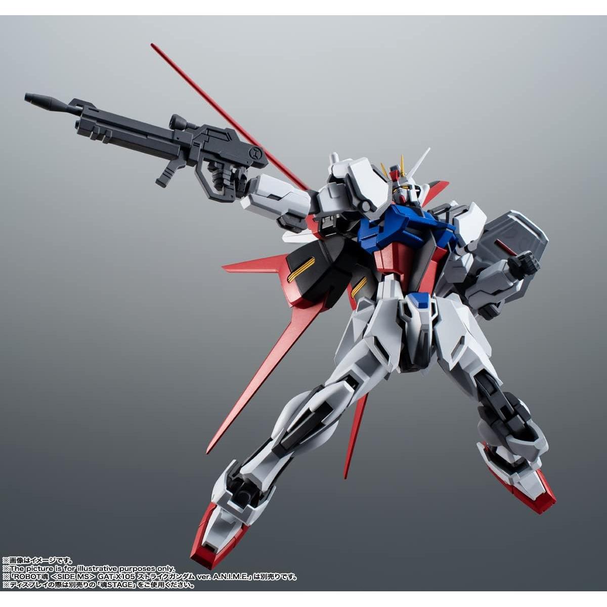 Figura Gundam Robot Spirits AQM/E-X01 Aile Striker 6" Bandai