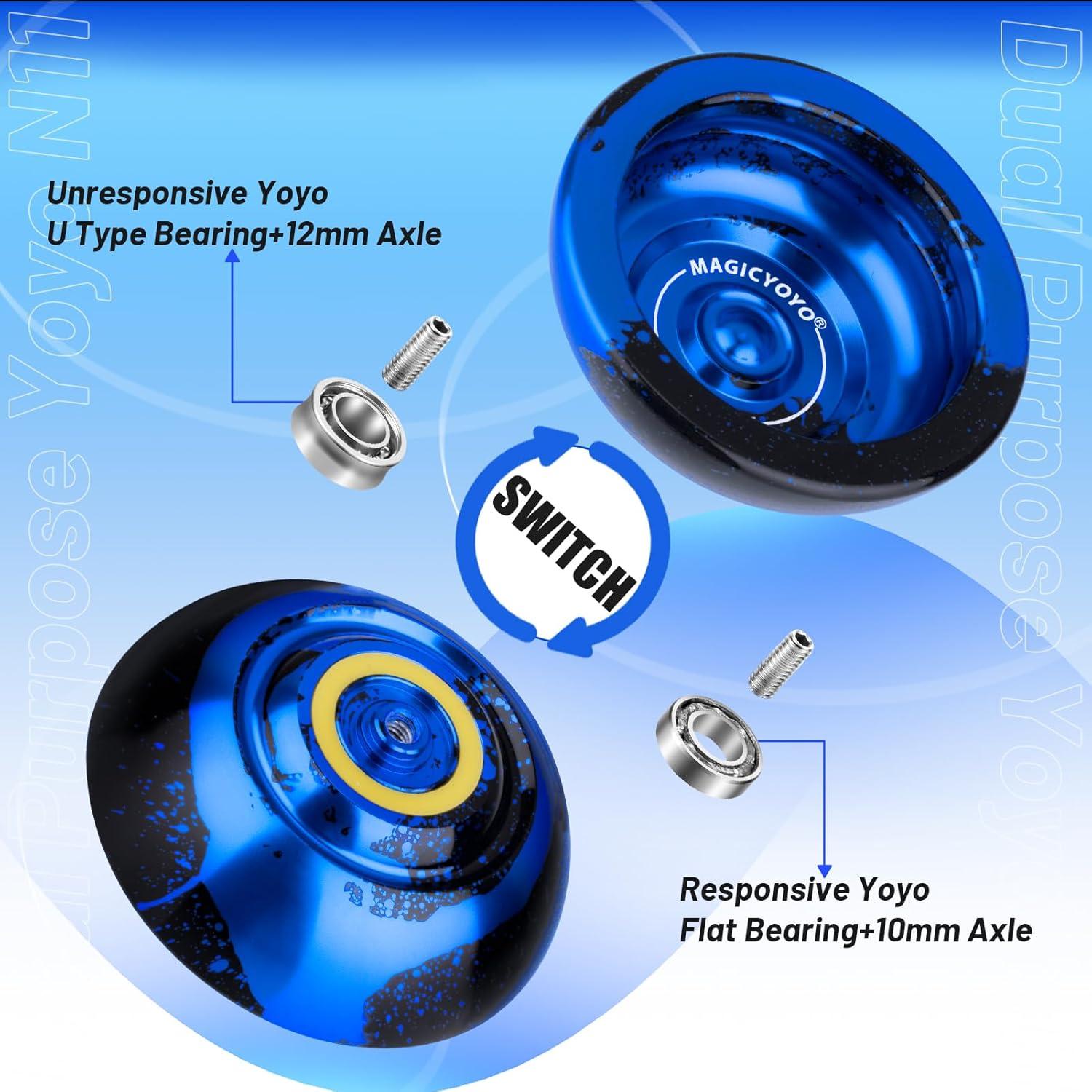 Yoyo Profesional MAGICYOYO N11 Plus Doble Propósito Metal