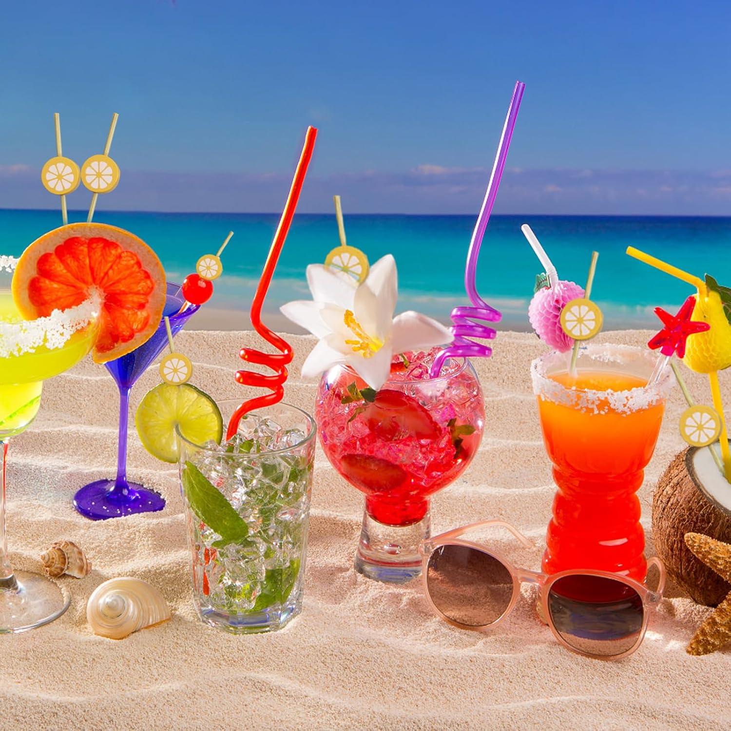 100 Palillos de Bambú Naranja para Cócteles 12 cm