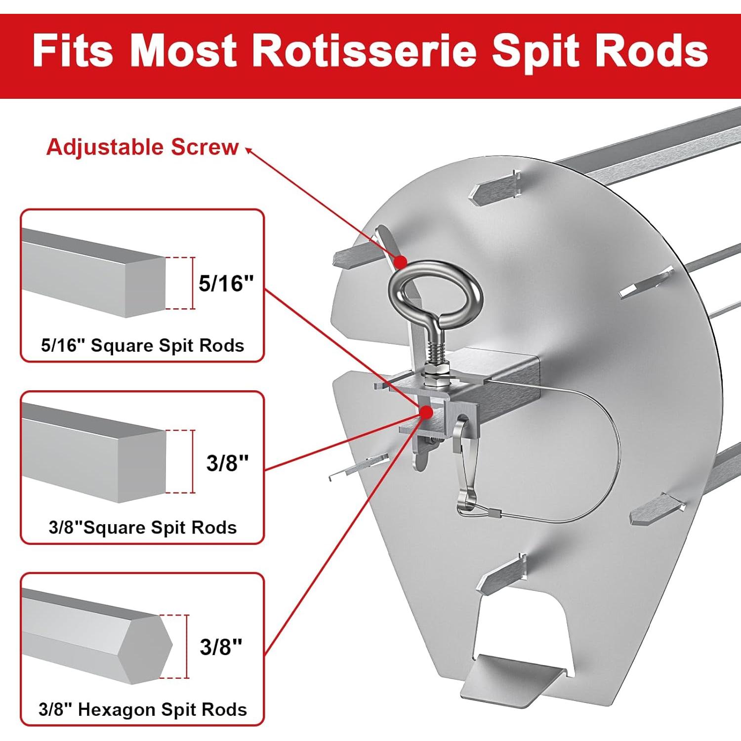 Pinchos de Barbacoa Delsbbq 44.9 cm Acero Inoxidable Reutilizables