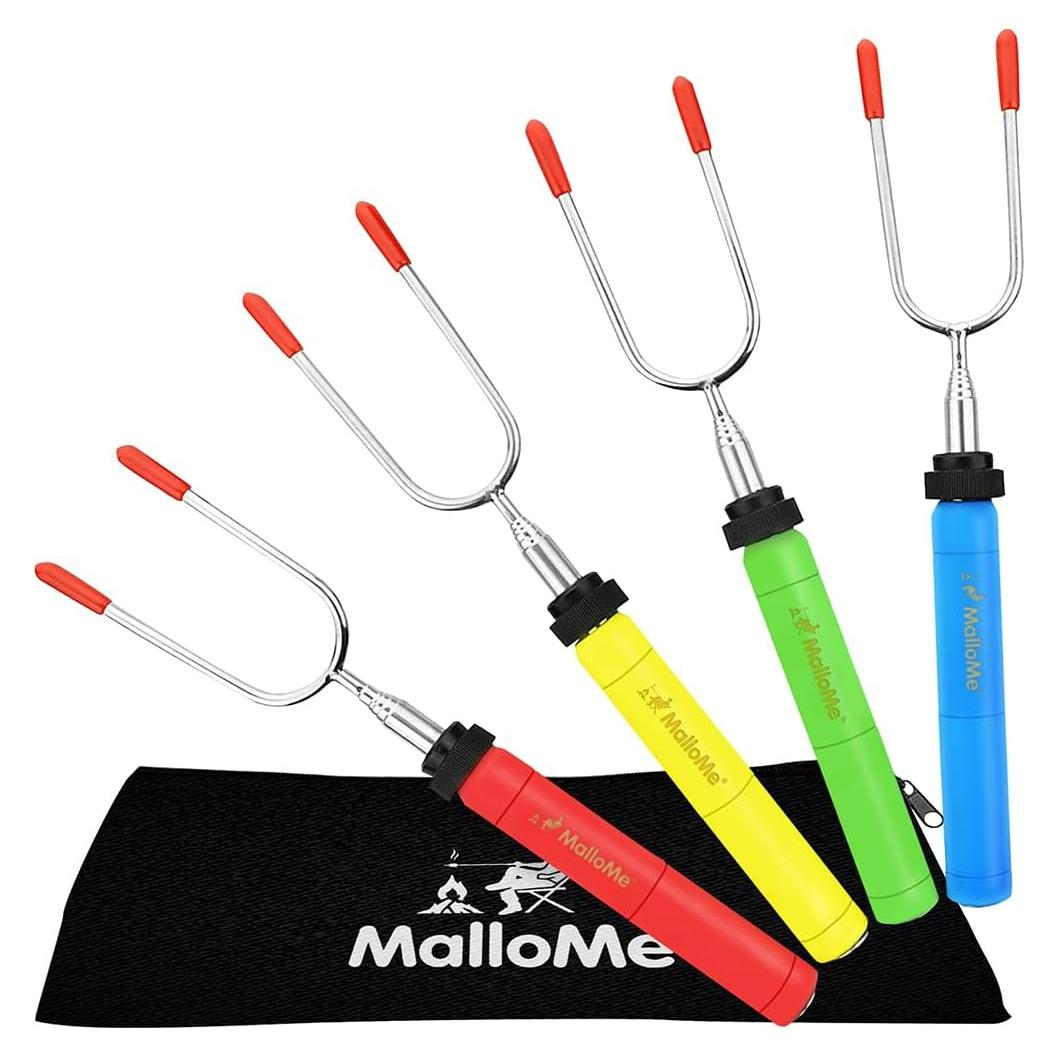 Palos para Asar Malvaviscos MalloMe 86 cm - Juego de 4