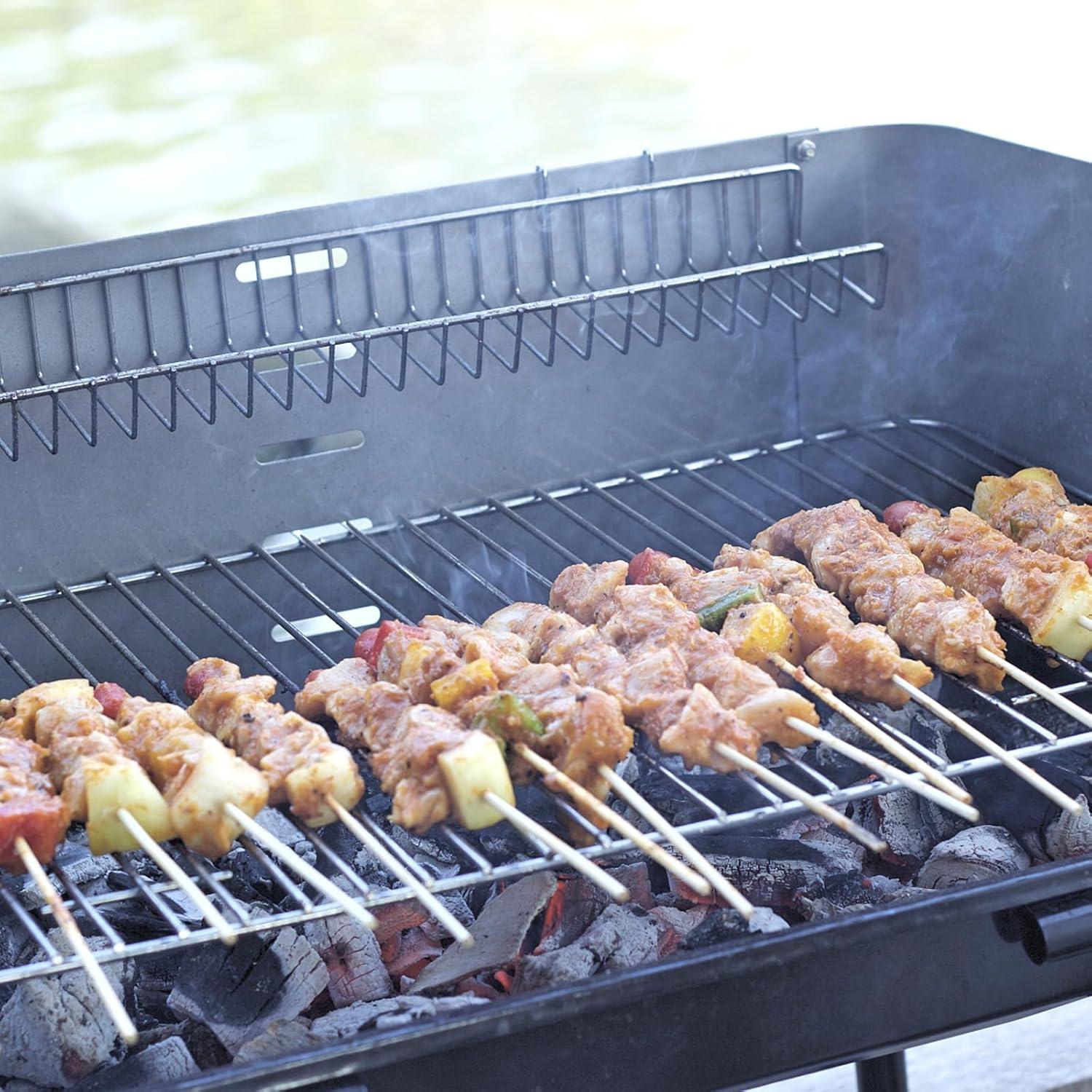 Pinchos de Bambú Natural CompoBambu 100 pcs 25.4 cm BBQ