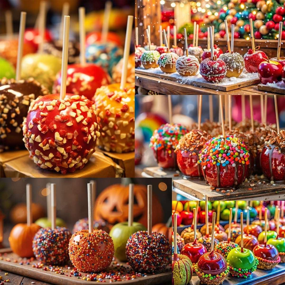 Palitos de Caramelo de Manzana Likpikin 70 PCS 13.97 cm 5mm