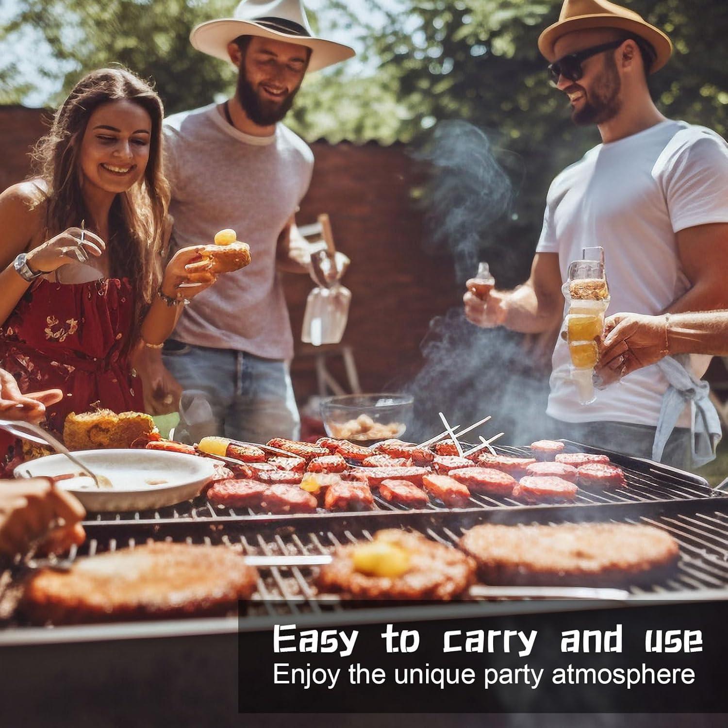 Palillos de Madera de Bambú Soaoo 500 Pcs 8.89 cm Marcadores